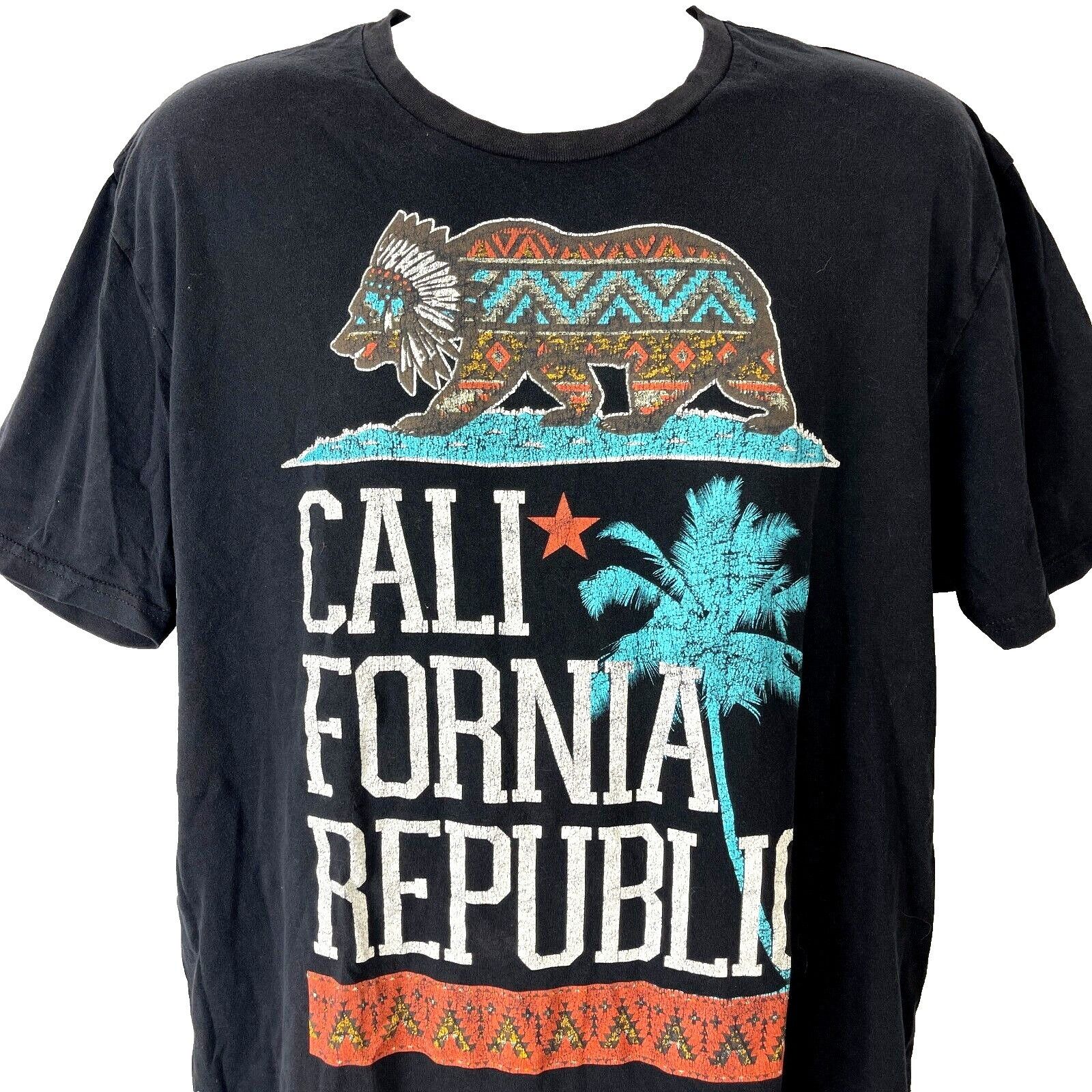 Riot Society Riot Society California Republic Mens T-Shirt size Large Bea Size US XL / EU 56 / 4 - 1 Thumbnail