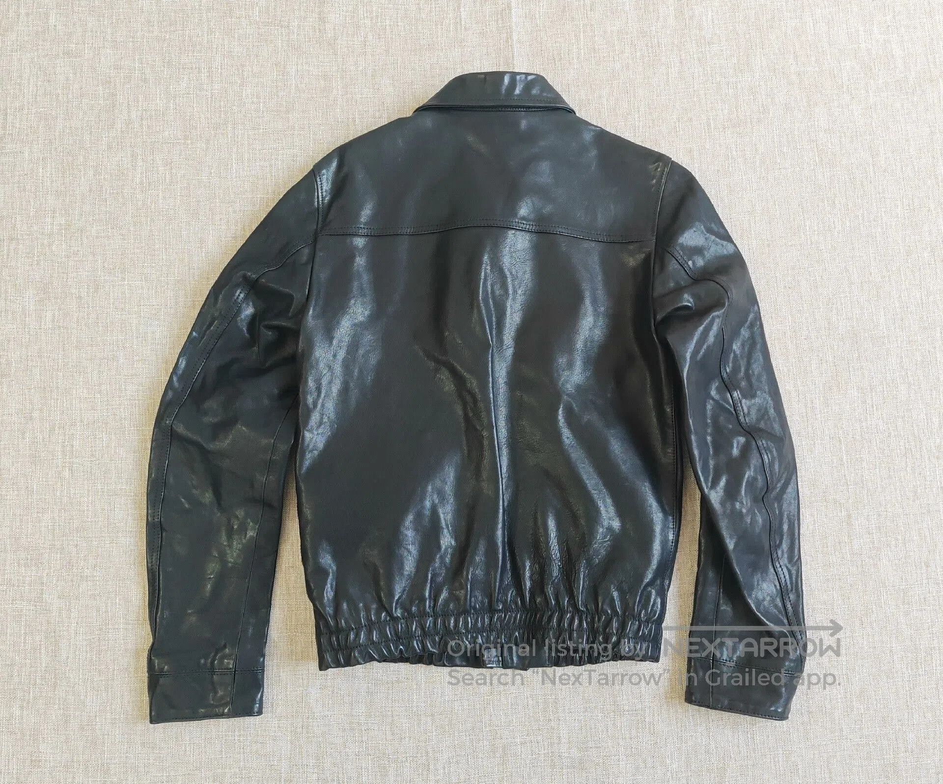 Dolce & Gabbana Dolce&Gabbana Men's Leather Jacket. Size US S / EU 44-46 / 1 - 8 Thumbnail