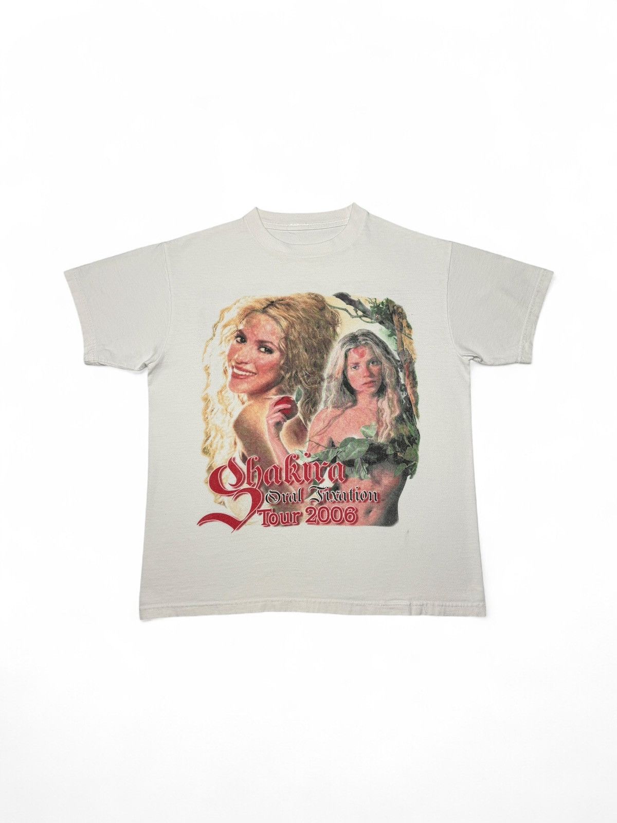 Band Tees Vintage 2006 Shakira Oral Fixation Concert Tee Shirt Size US M / EU 48-50 / 2 - 1 Thumbnail