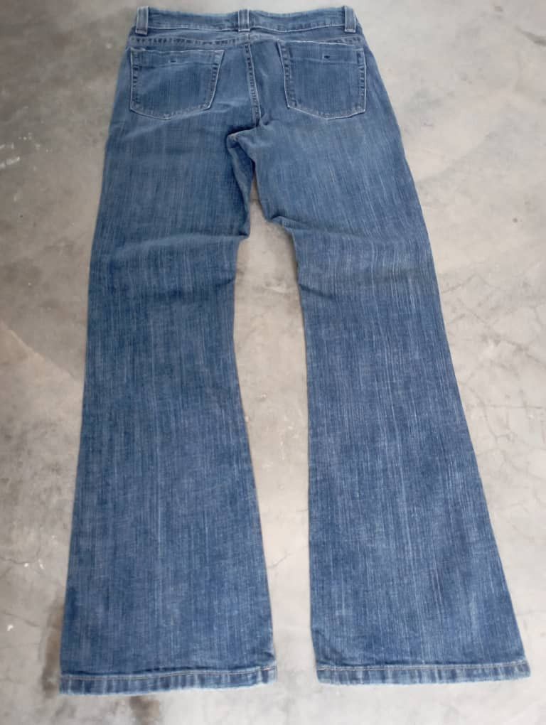 Tornado Mart Flare Jeans Vintage Blue Wash LEE Bootcut Jeans Size US 31 - 2 Thumbnail