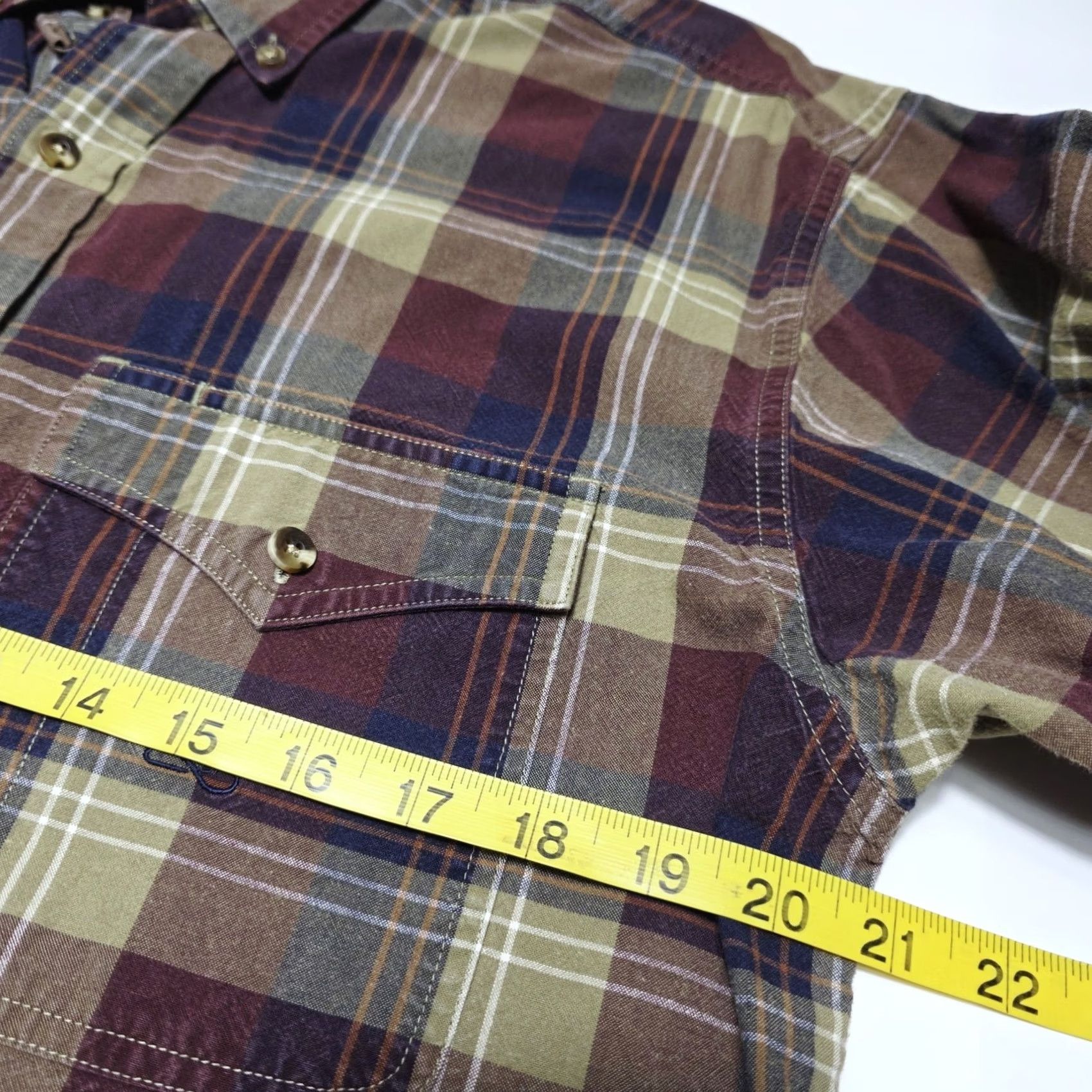 Vintage Mens Resistol Rode Wear Plaid Button Up Vintage 100% Cotton Size Medium Shirt Button-Down Pockets Casual Size US M / EU 48-50 / 2 - 5 Thumbnail