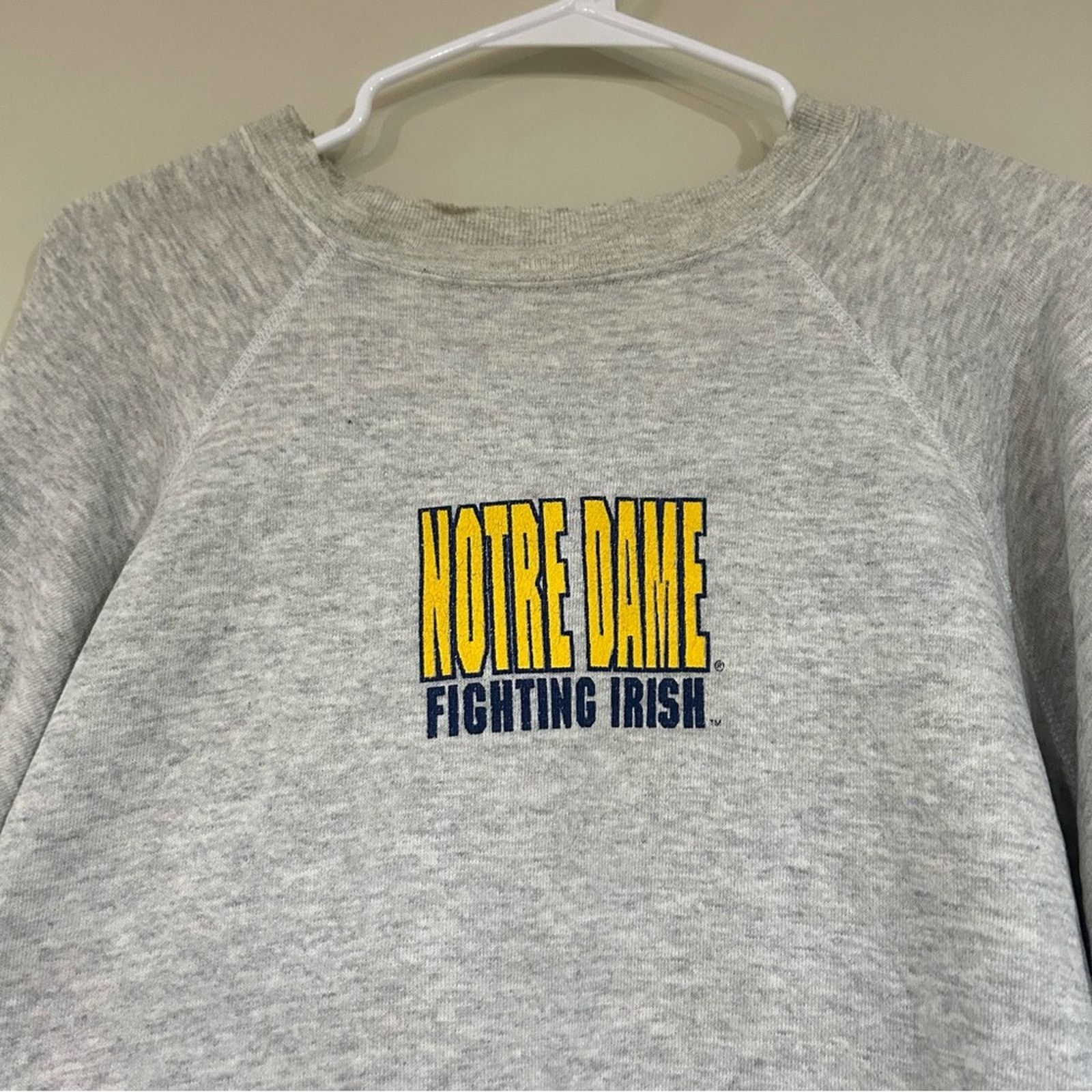Other Vintage Notre Dame Fighting Irish Sweatshirt Size US XL / EU 56 / 4 - 3 Thumbnail