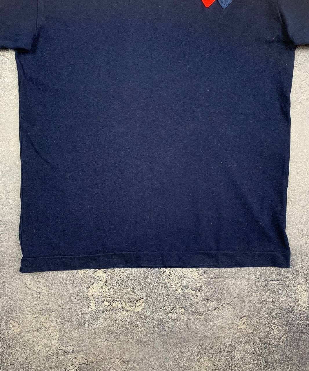 Comme des Garcons Comme des Garçons PLAY Navy Blue Double Heart Patch Japan Size US M / EU 48-50 / 2 - 5 Thumbnail