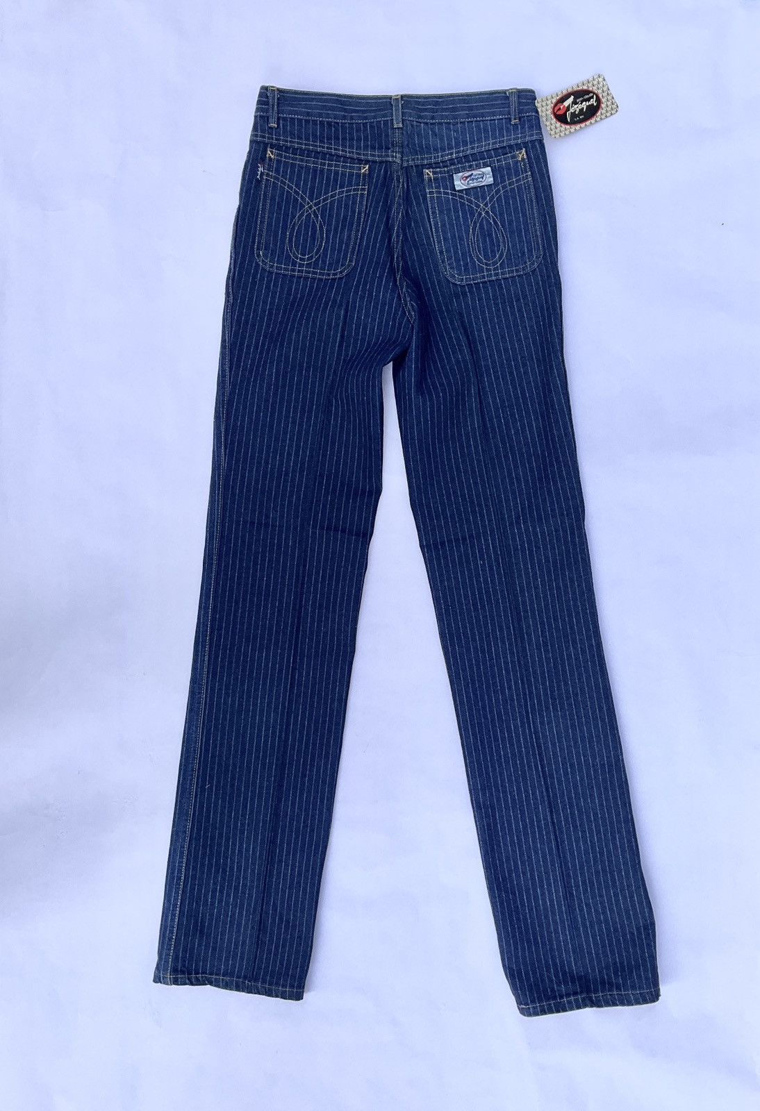 Vintage Vintage Jézékiel striped jeans Size 26" / US 2 / IT 38 - 9 Thumbnail