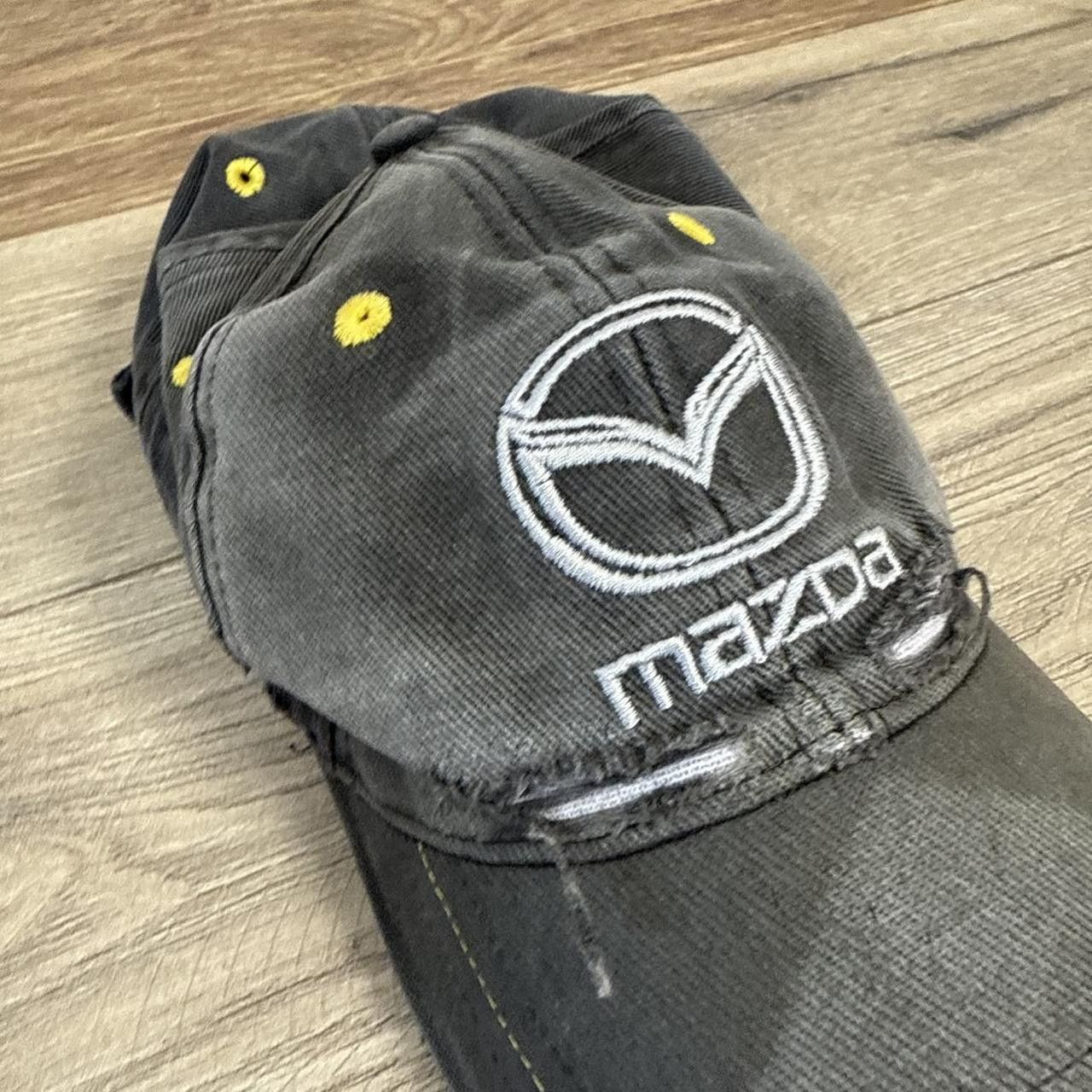 Vintage Mazda Vintage 90s Cap Hat Baseball Faded Thrashed Size ONE SIZE - 3 Thumbnail