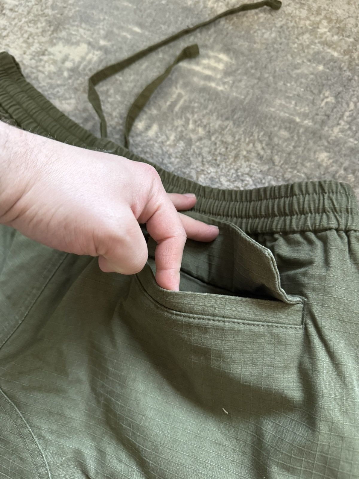 Acne Studios Acne Studios Cargo Trousers Olive Green FN-MN-TROU000844 Size US 42 / EU 58 - 10 Thumbnail