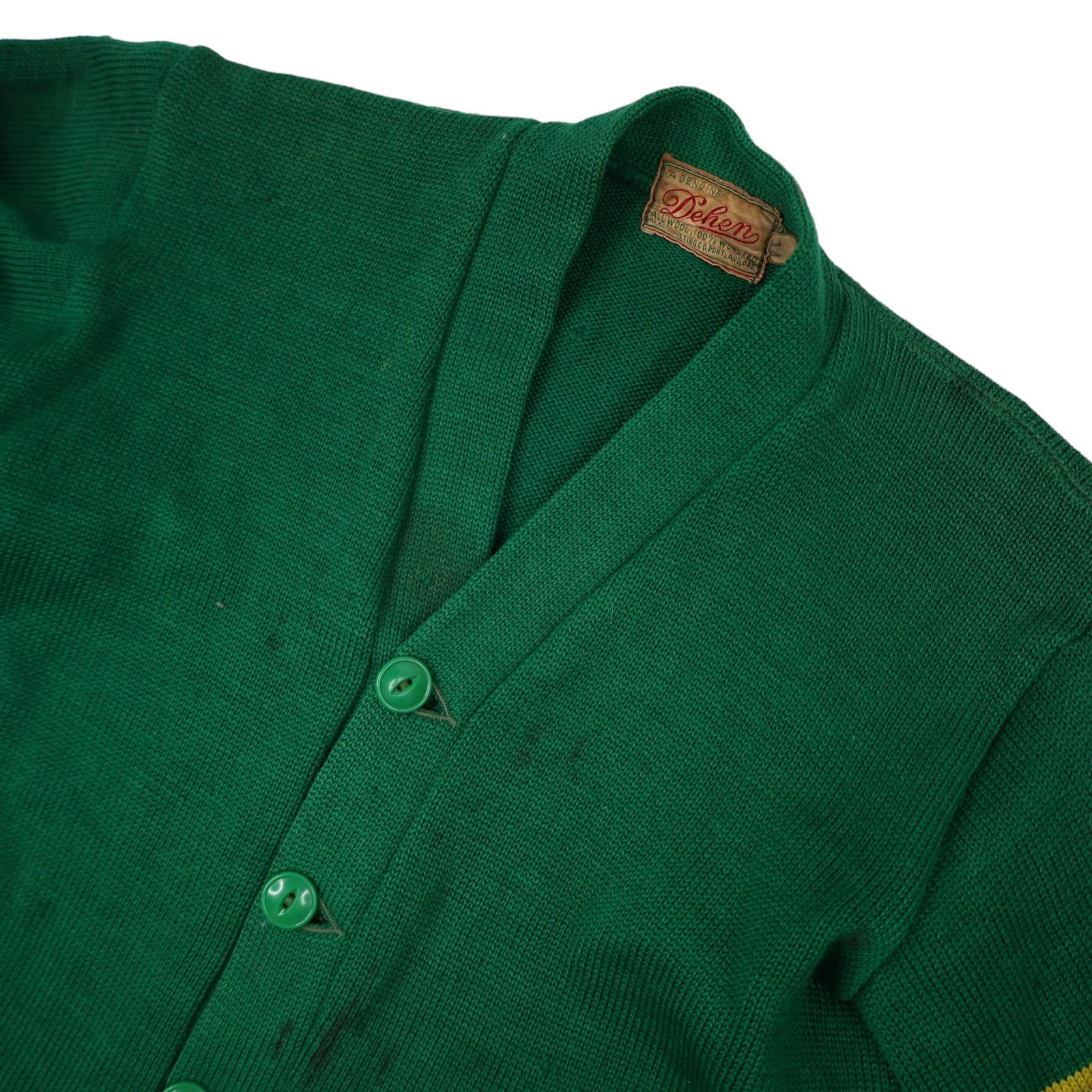 Dehen 1920 × Vintage Vintage Dehen Collegiate Letterman Dollar Sign PatchS weater Size S / US 4 / IT 40 - 2 Thumbnail