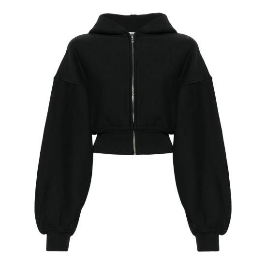 T by Alexander Wang T BY ALEXANDER WANG Women Hoodies 4CC1242077 020A BLACK Size XS / US 0-2 / IT 36-38 - 1 Thumbnail