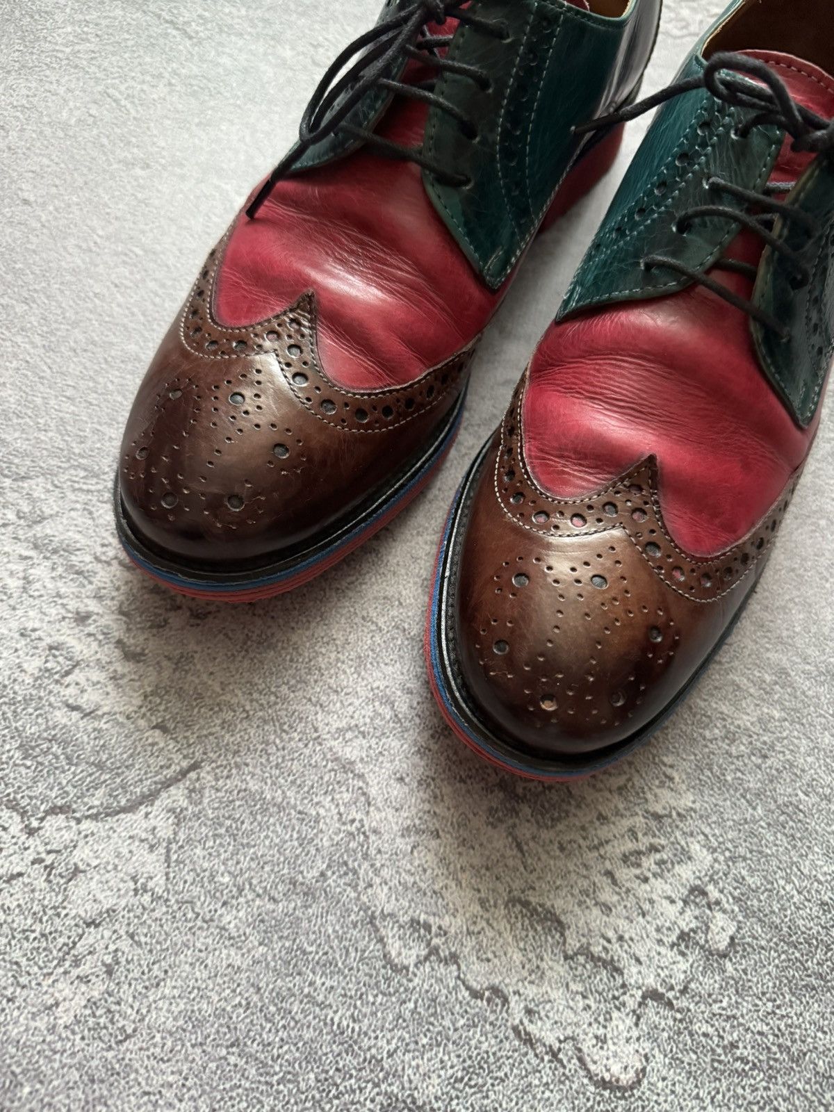 Designer × Melvin & Hamilton Melvin & Hamilton 40size Amelie 3 leather brogues shoes Size US 9 / EU 42 - 12 Thumbnail