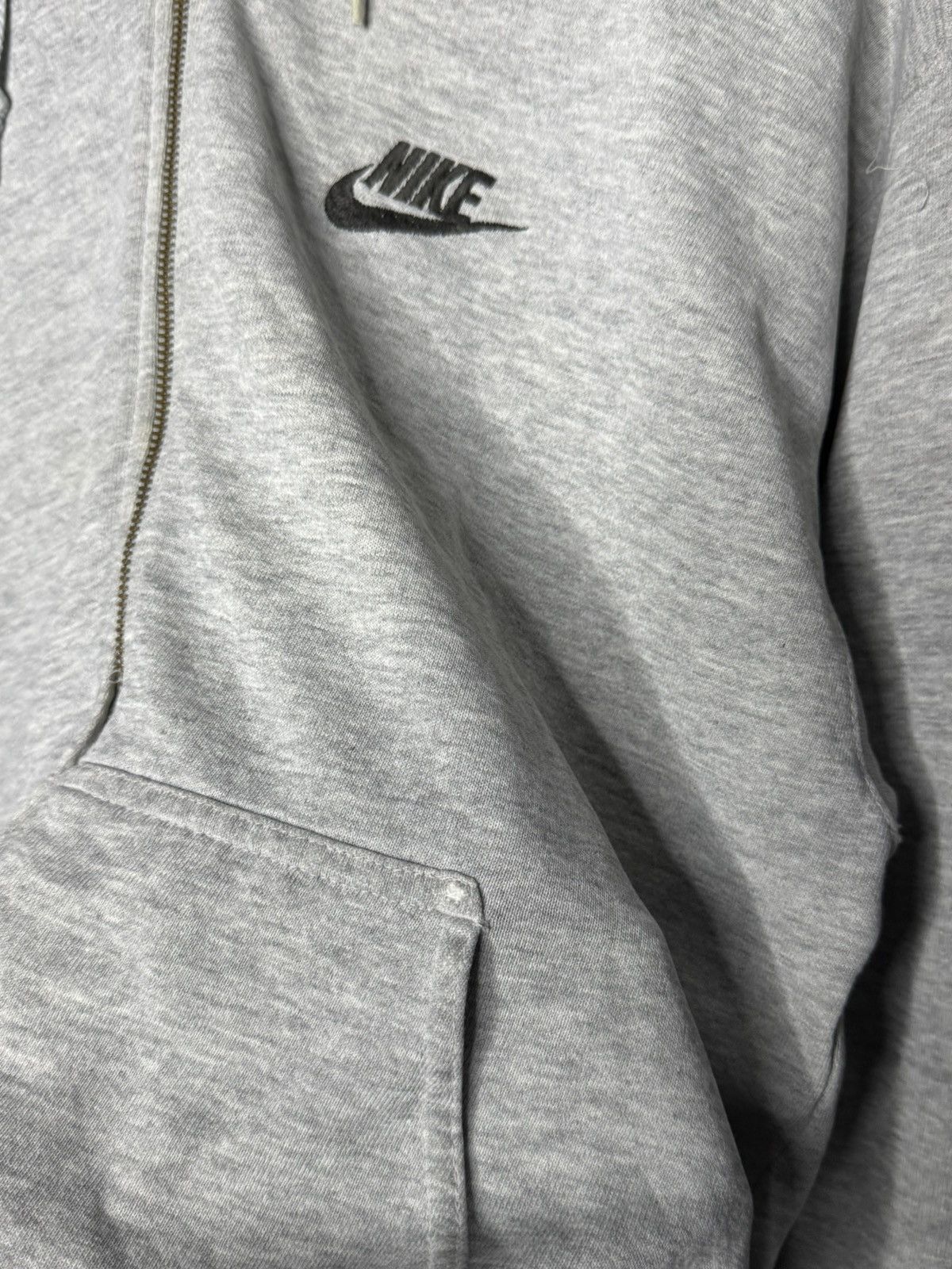 Nike Vintage Nike Oversize Baggy Zip Hoodie Basic 90S Y2K Rare Size US M / EU 48-50 / 2 - 5 Thumbnail