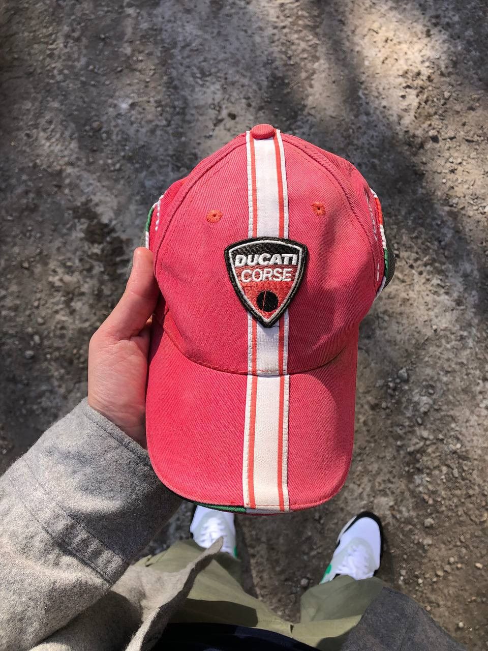 Ducati × Vintage VERY RARE DUCATI CORSE MOTORCYCLE CAP RACING BIKE RETRO 90s Size ONE SIZE - 1 Thumbnail