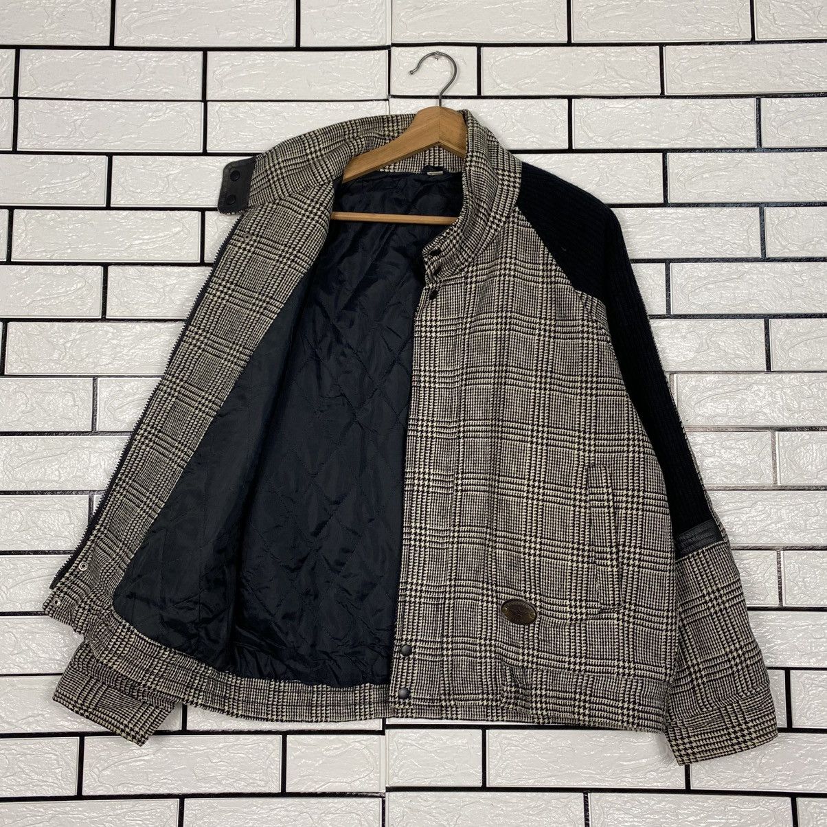 Japanese Brand 📌Vintage Wool Bomber Jacket Unbranded Tartan Issey Miyake Size US M / EU 48-50 / 2 - 12 Thumbnail