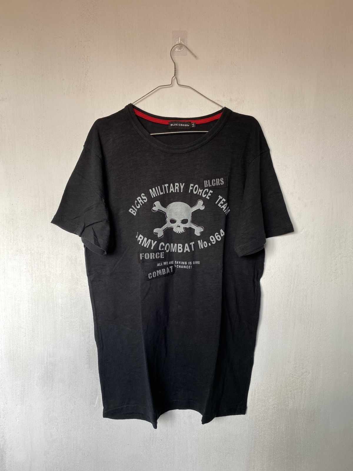 If Six Was Nine Blue Cross Military Force Tshirt Size US L / EU 52-54 / 3 - 1 Thumbnail
