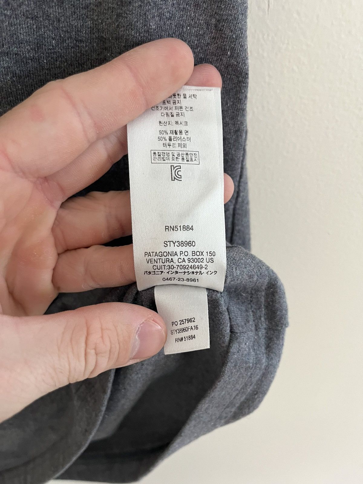 Patagonia Patagonia Responsibili-Tee Recycled T-Shirt Size US M / EU 48-50 / 2 - 9 Thumbnail