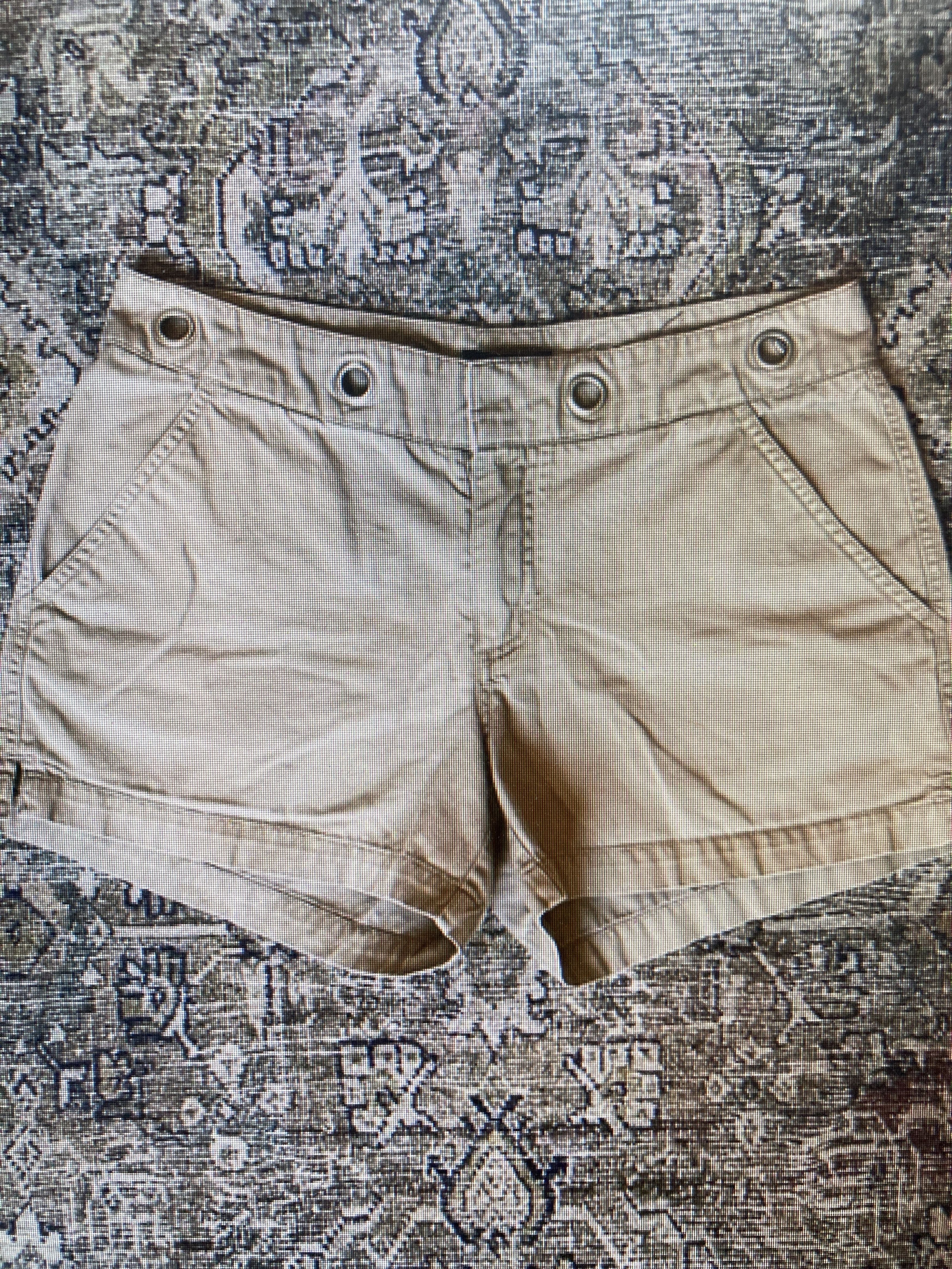 Other Women beige shorts used Size 24" / US 00 / IT 34 - 1 Preview