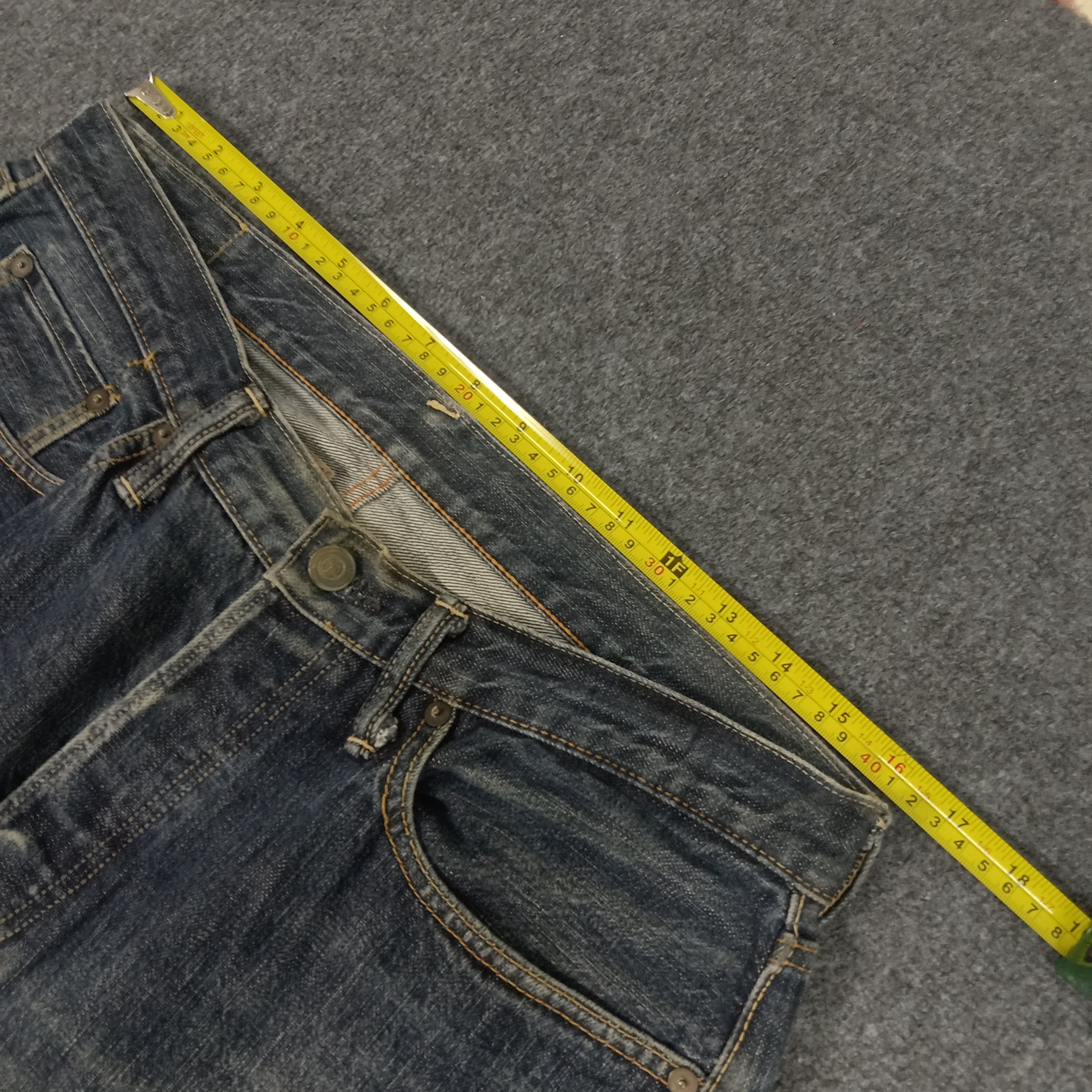 45rpm × Japanese Brand × Vintage 45rpm Japanese Brand Denim Jeans Size US 33 - 7 Thumbnail