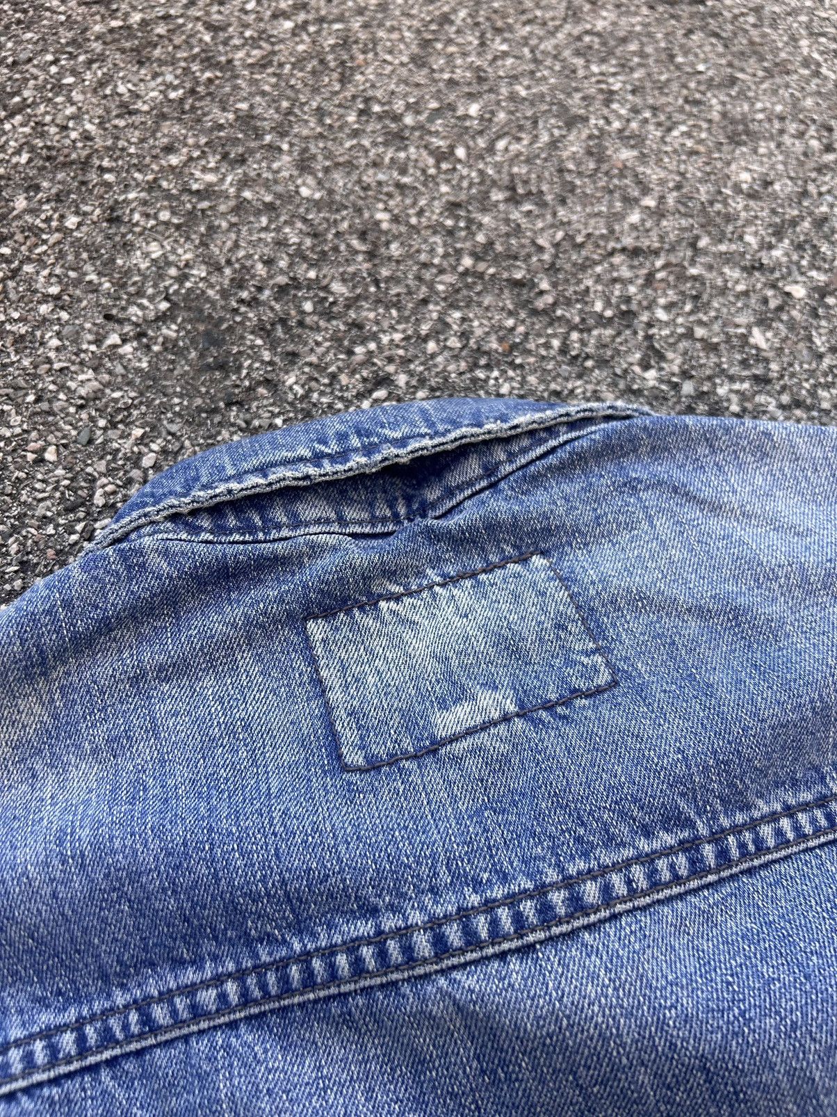 Yohji Yamamoto Sample Y-3 adidas Yohji Yamamoto vintage denim jacket baggy Size US M / EU 48-50 / 2 - 16 Thumbnail