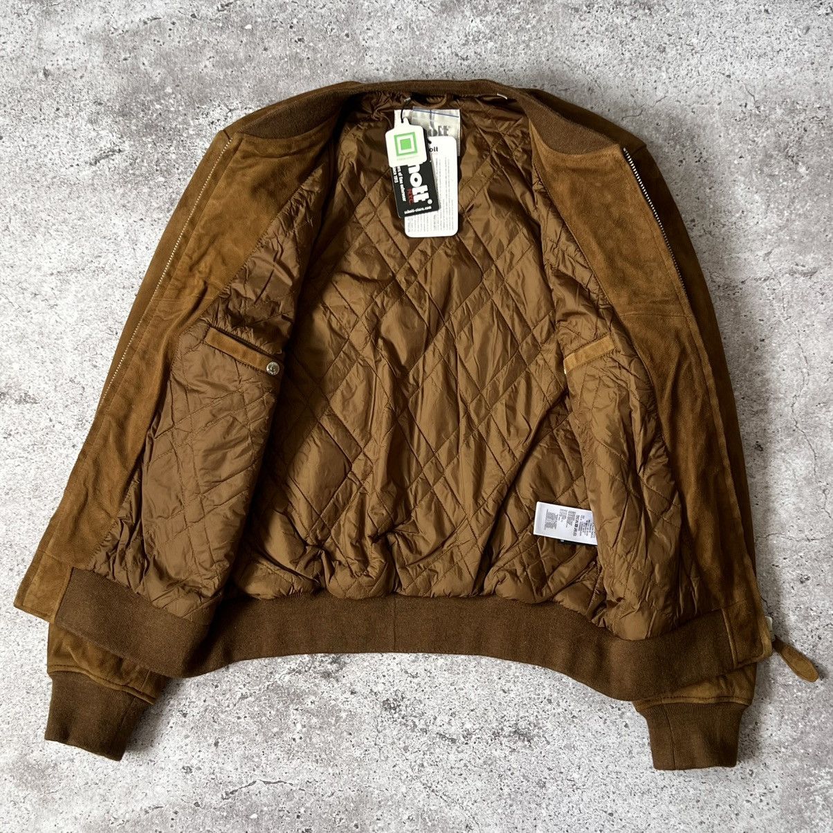 Schott Schott NYC NWT Rust Goat Suede Bomber Jacket Size US L / EU 52-54 / 3 - 6 Thumbnail
