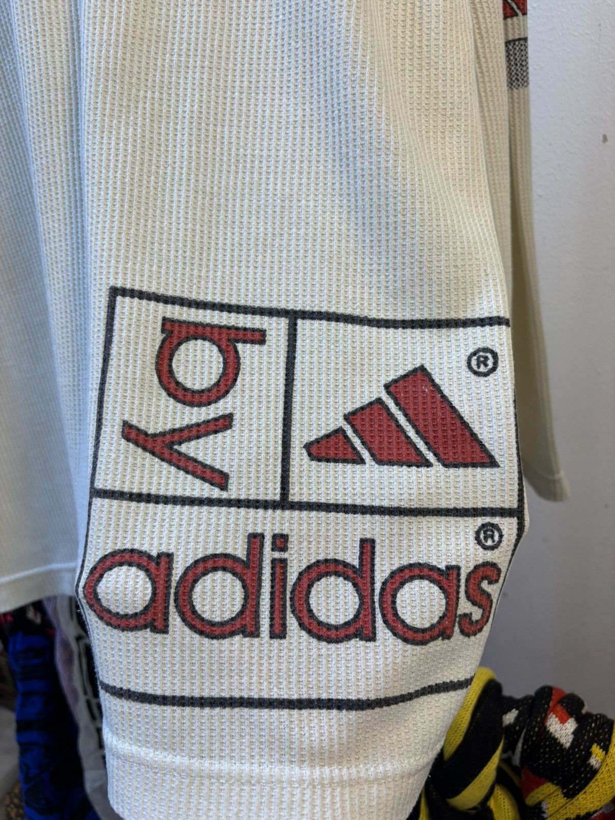 Adidas Vintage 90s Adidas Long Sleeves T-Shirt Size US XXL / EU 58 / 5 - 10 Thumbnail