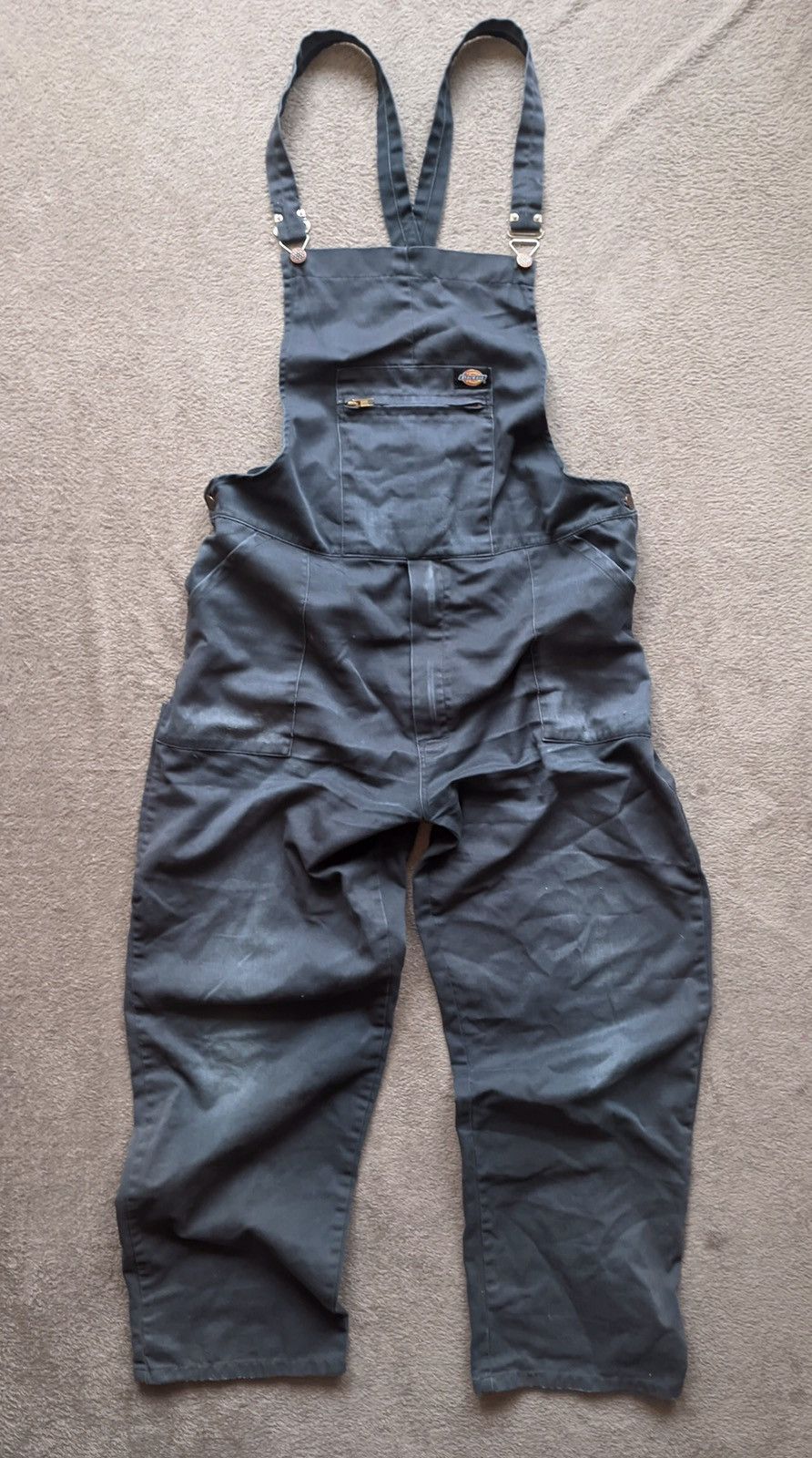 Dickies Dickies Dirty Y2K Sick Faded Mudwash Denim Overalls Size US 34 / EU 50 - 1 Thumbnail