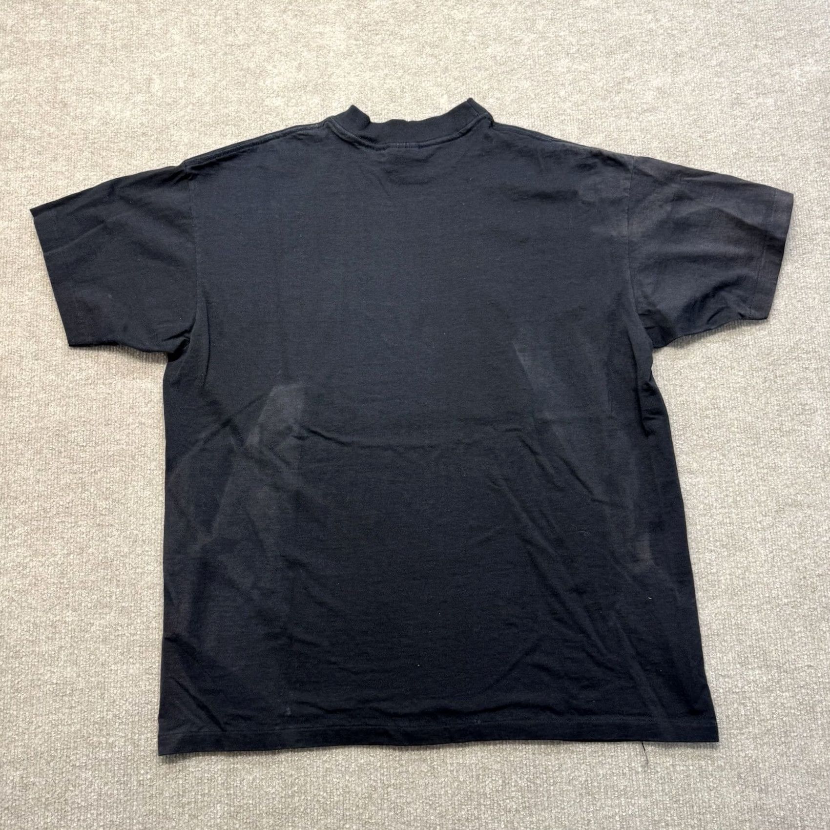 Vintage VINTAGE Birmingham Art Festival T Shirt Mens XL Black Cotton Crew Neck Graphic Print UK Alabama British Experience 90s Mens Size US XL / EU 56 / 4 - 7 Thumbnail