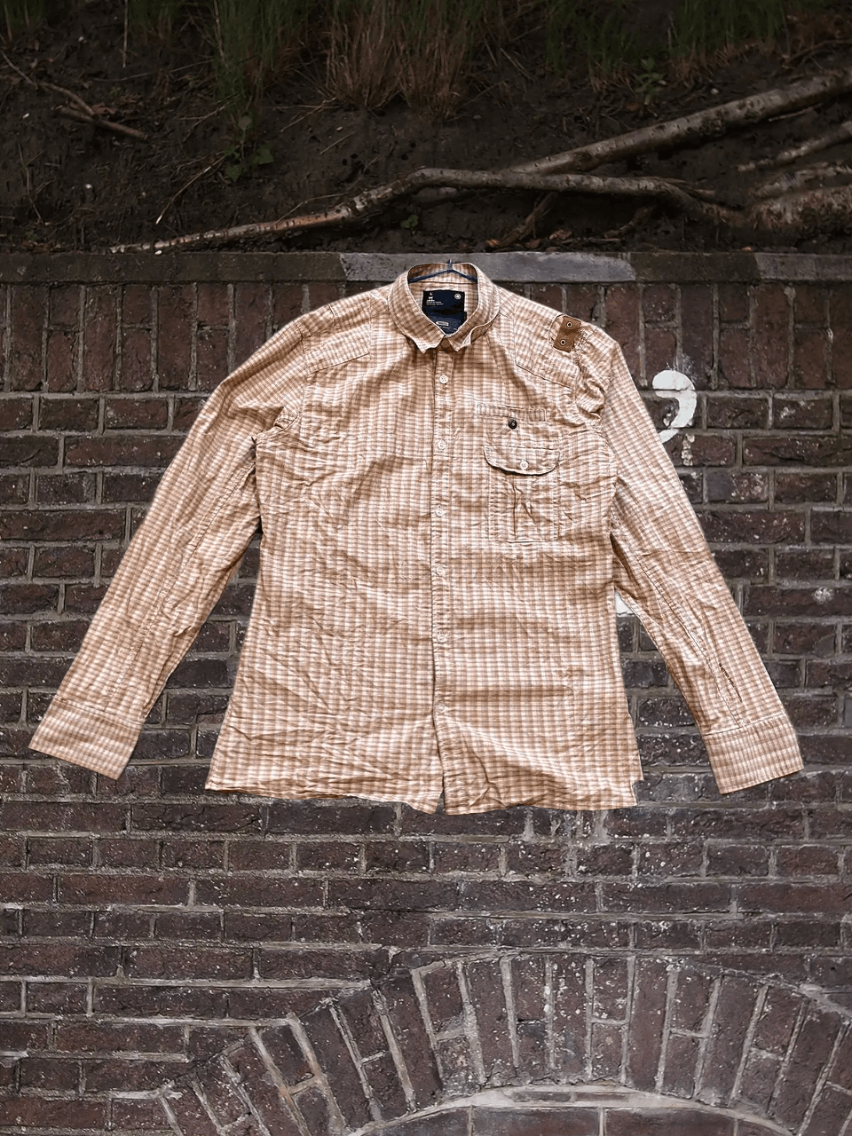 G-Star Crazy Y2K shirt print G-Star Raw Vintage Size US L / EU 52-54 / 3 - 1 Thumbnail