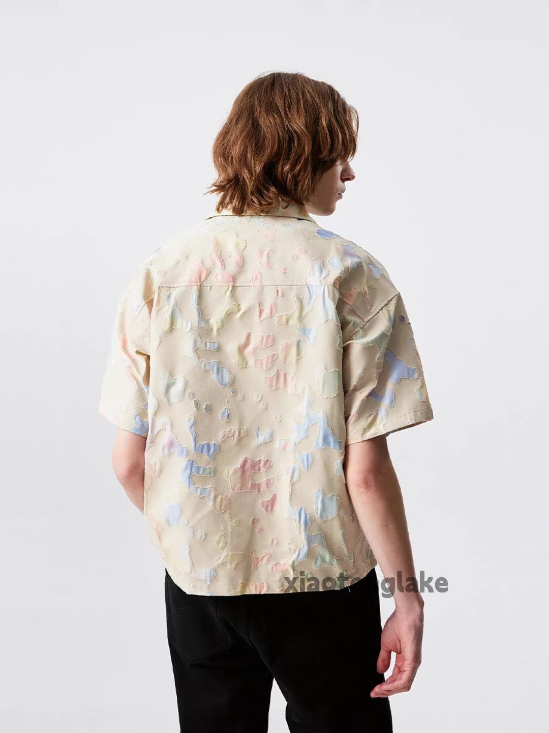 Vintage Unisex dance festival party pattern ripped yuppie shirt Size US XL / EU 56 / 4 - 4 Thumbnail