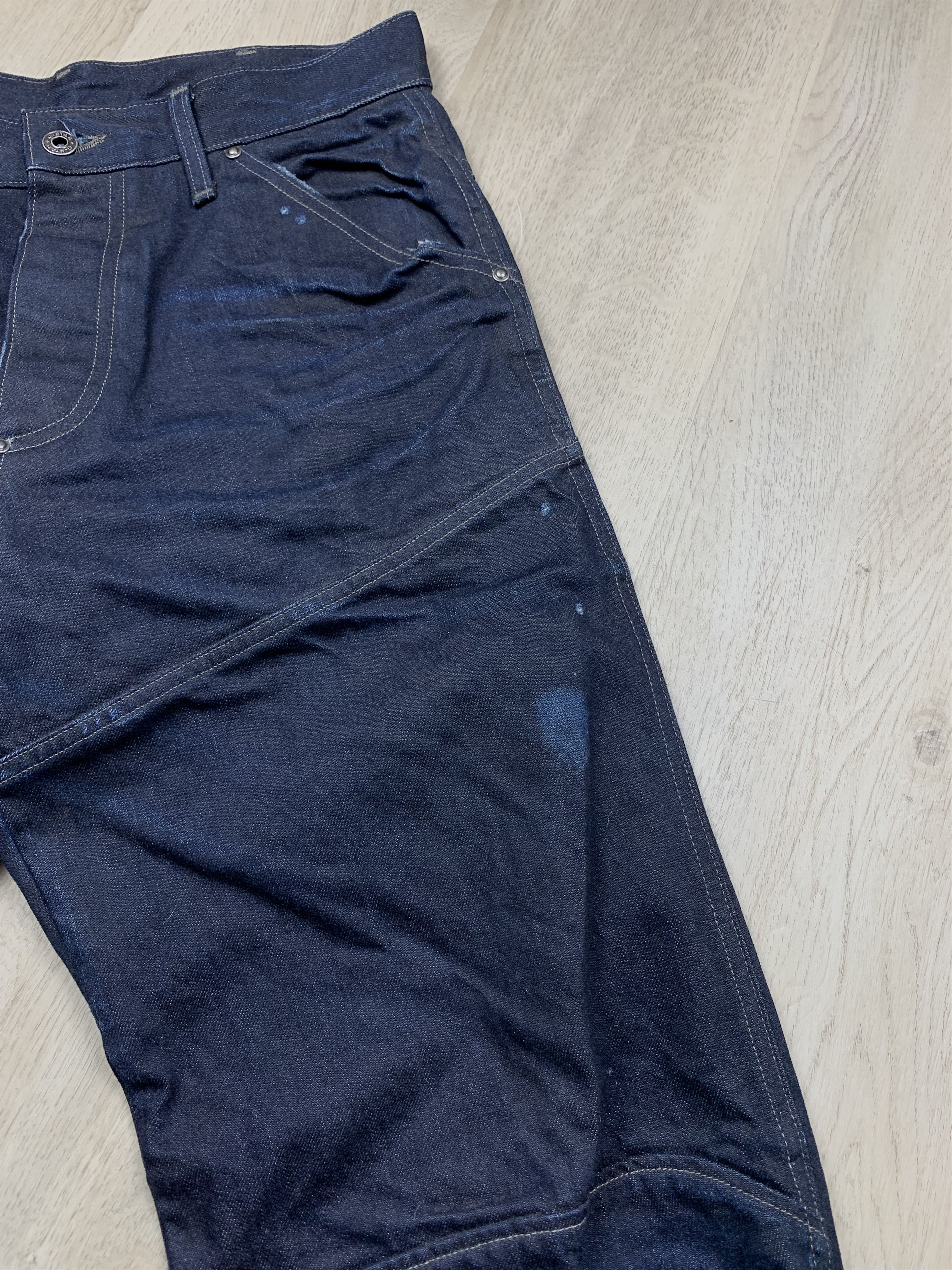 G-Star G Star Raw Vintage Denim Double Knee Pants Jeans Size US 30 / EU 46 - 9 Thumbnail