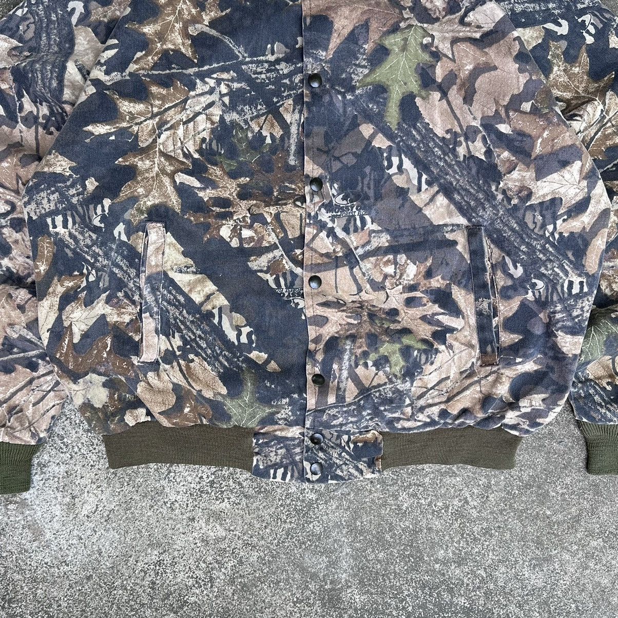 Mossy Oaks × Vintage Crazy Vintage Y2K Mossy Oak Realtree Camo Rare Bomber Jacket Size US XL / EU 56 / 4 - 3 Thumbnail