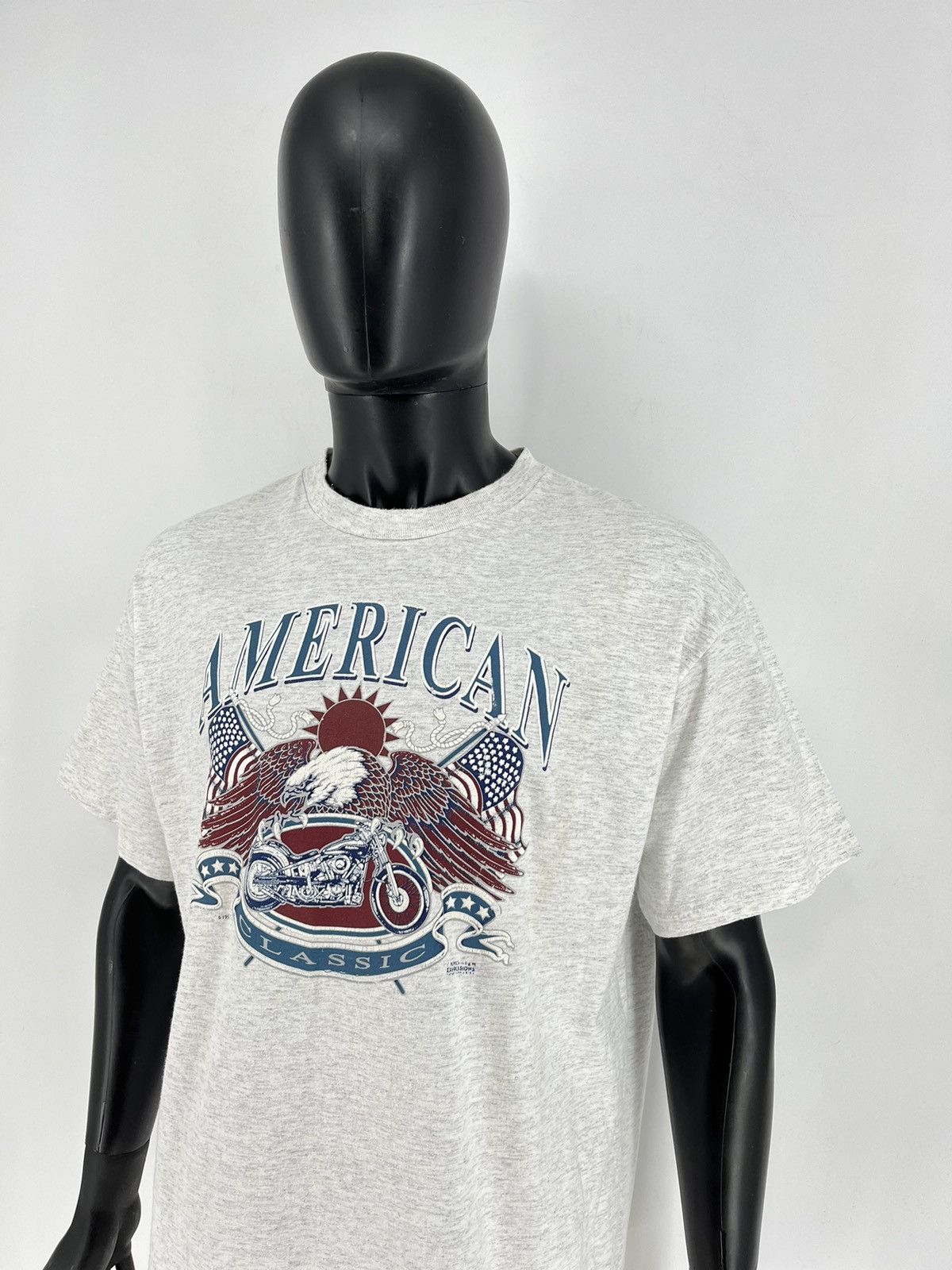 Harley Davidson Crazy Vintage American Chopper graphic T-shirt Bike tee Size US XL / EU 56 / 4 - 4 Thumbnail