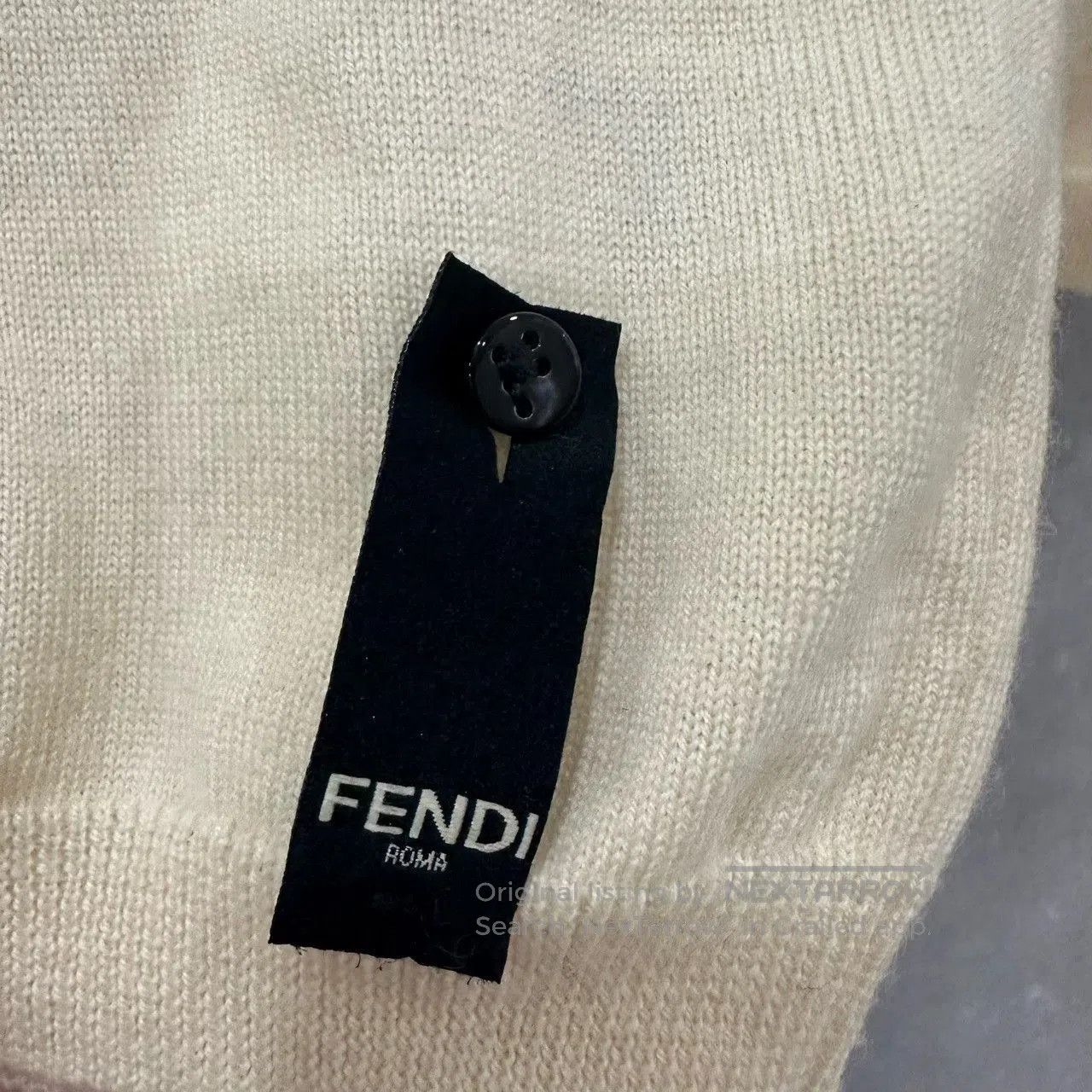 Fendi Fendi Monster Eyes Wool Knit Sweater. Size US L / EU 52-54 / 3 - 5 Thumbnail