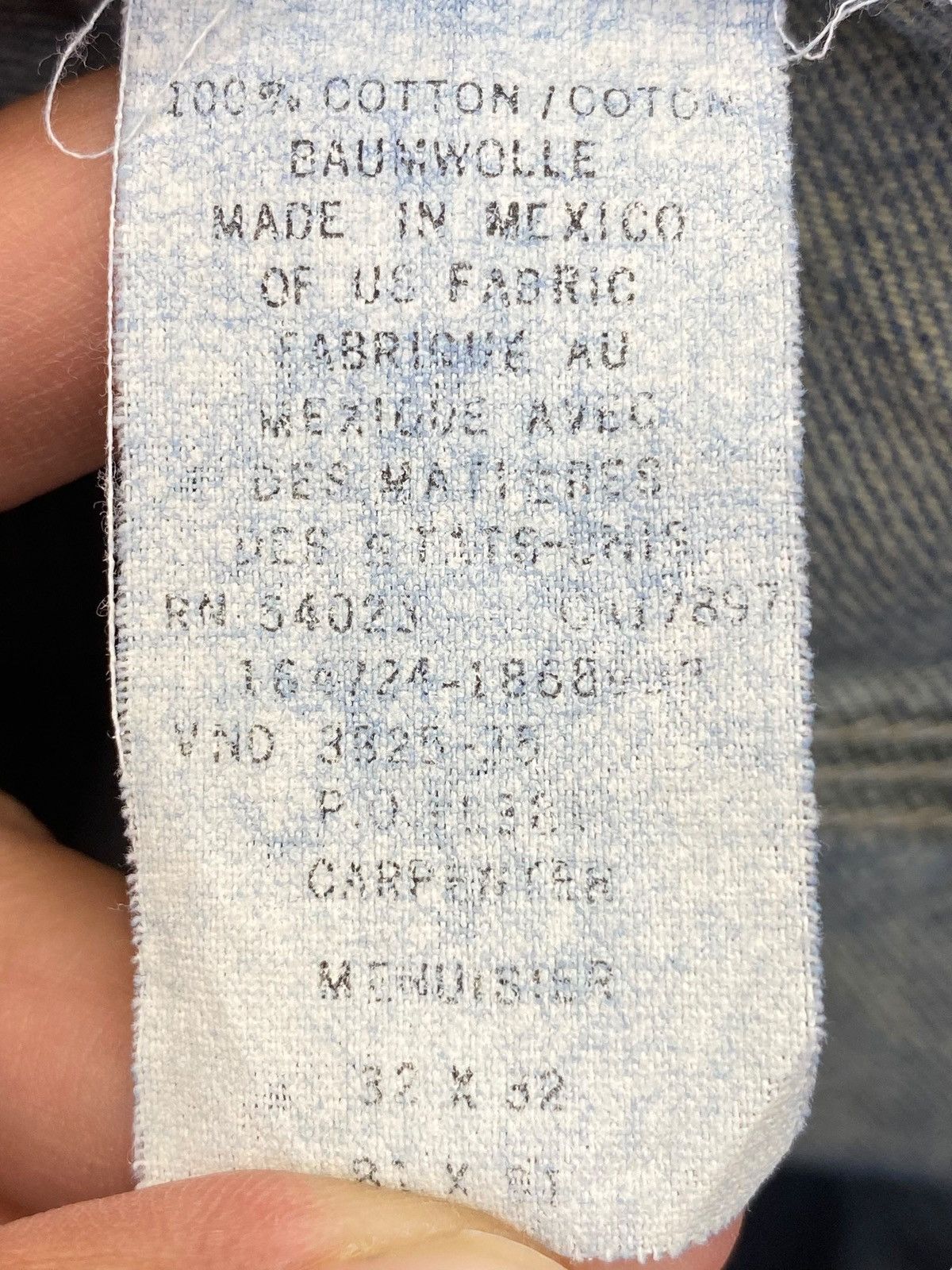 Japanese Brand Japanese Brand Faded awash Carpenter Style Wide Leg Jean Size US 30 / EU 46 - 11 Thumbnail