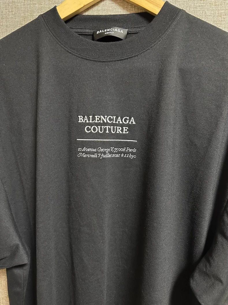 Balenciaga Balenciaga Embroidered Logo Short Sleeve T-Shirt Size US XXS / EU 40 - 3 Thumbnail