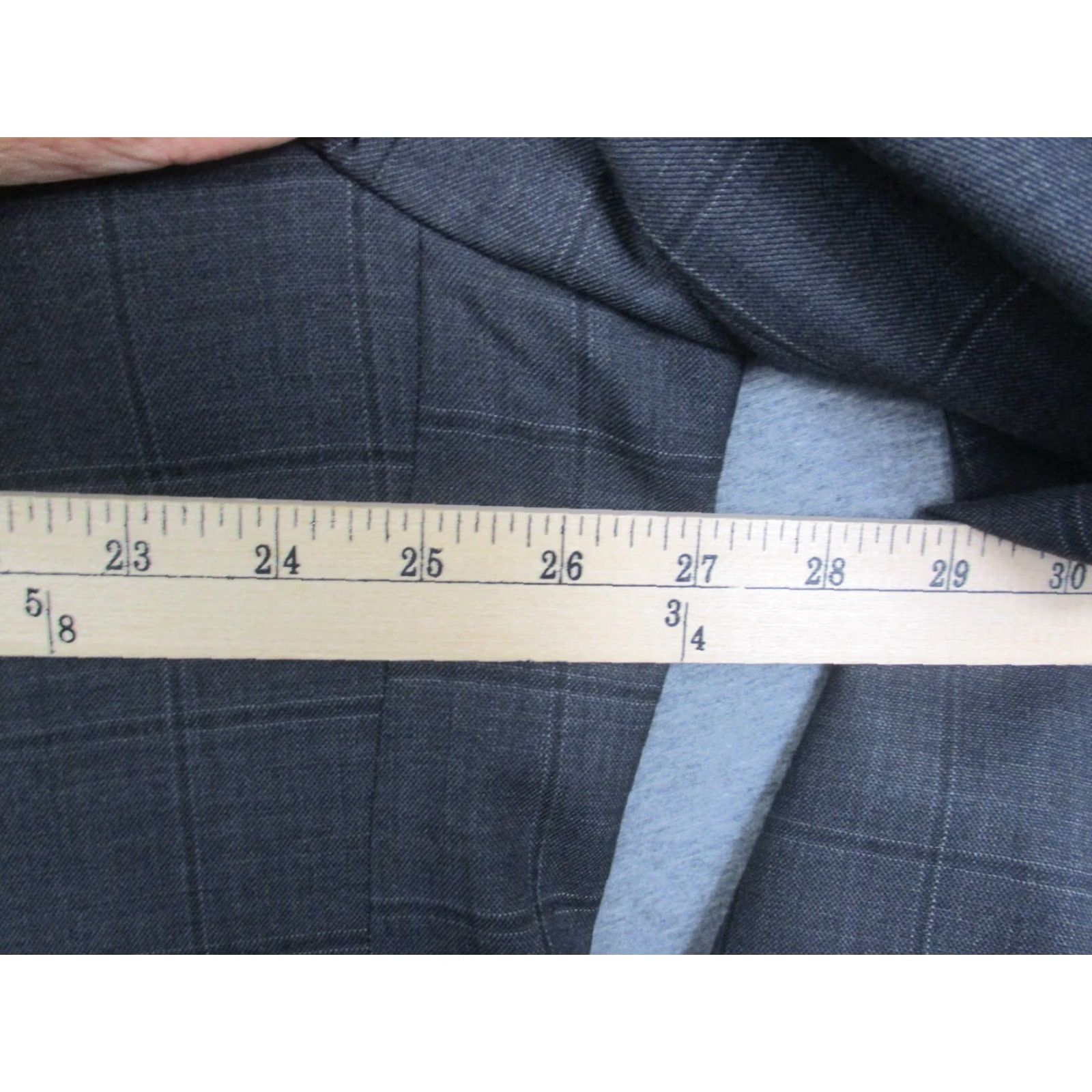 Ralph Lauren VINTAGE Ralph Lauren Blazer Gray Pinstripe 52R Wool Blend Stretch Men’s Coat Shirt? Size 52R - 7 Thumbnail