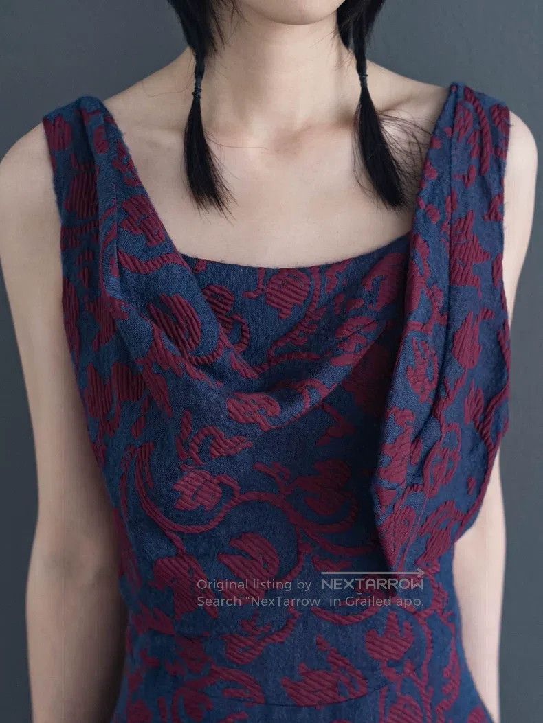 Vivienne Westwood Vivienne Westwood Classical patterned asymmetrical dress Size M / US 6-8 / IT 42-44 - 6 Thumbnail