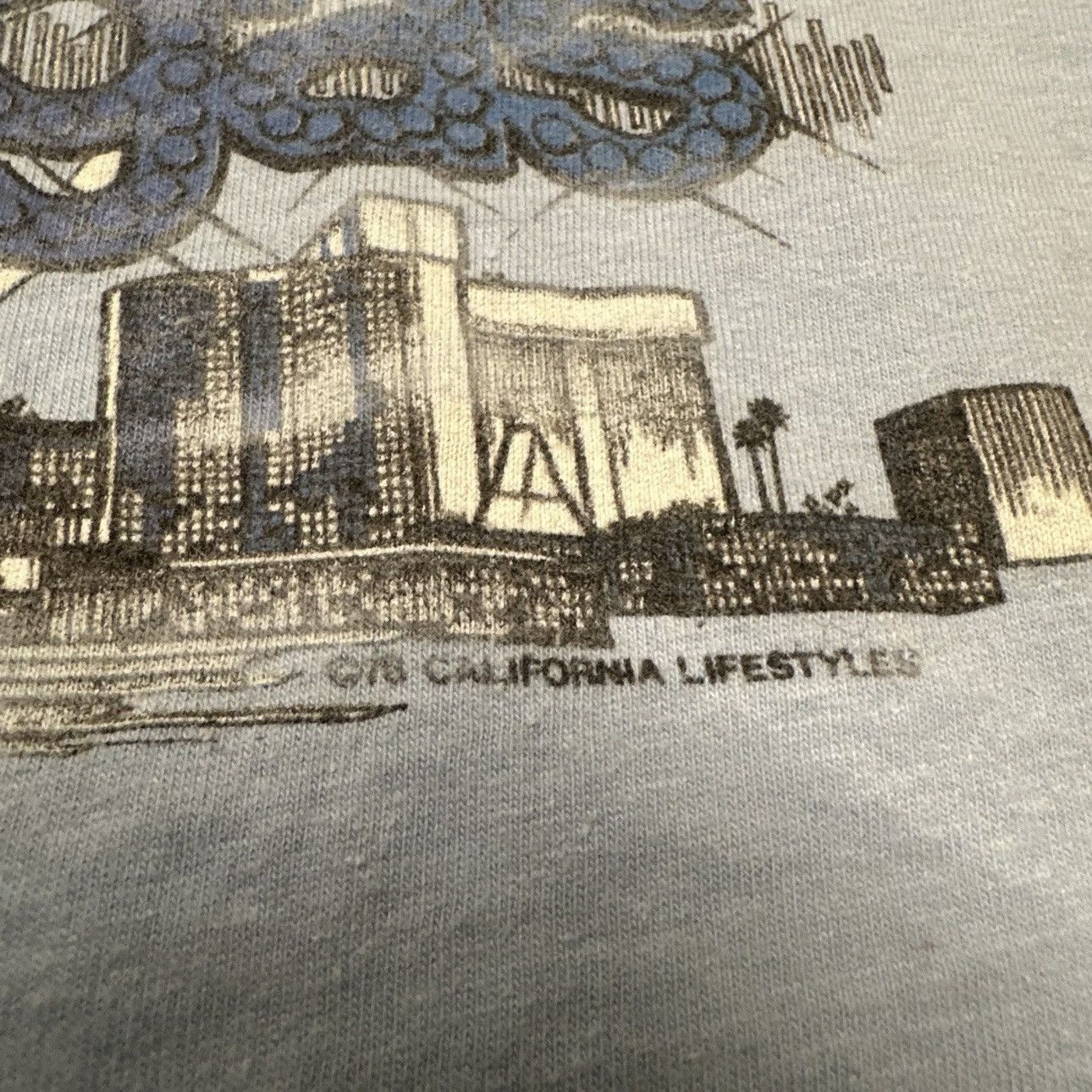 Hanes × Vintage Vintage Las Vegas Nevada Skyline City Single Stitch Shirt Size US M / EU 48-50 / 2 - 3 Thumbnail