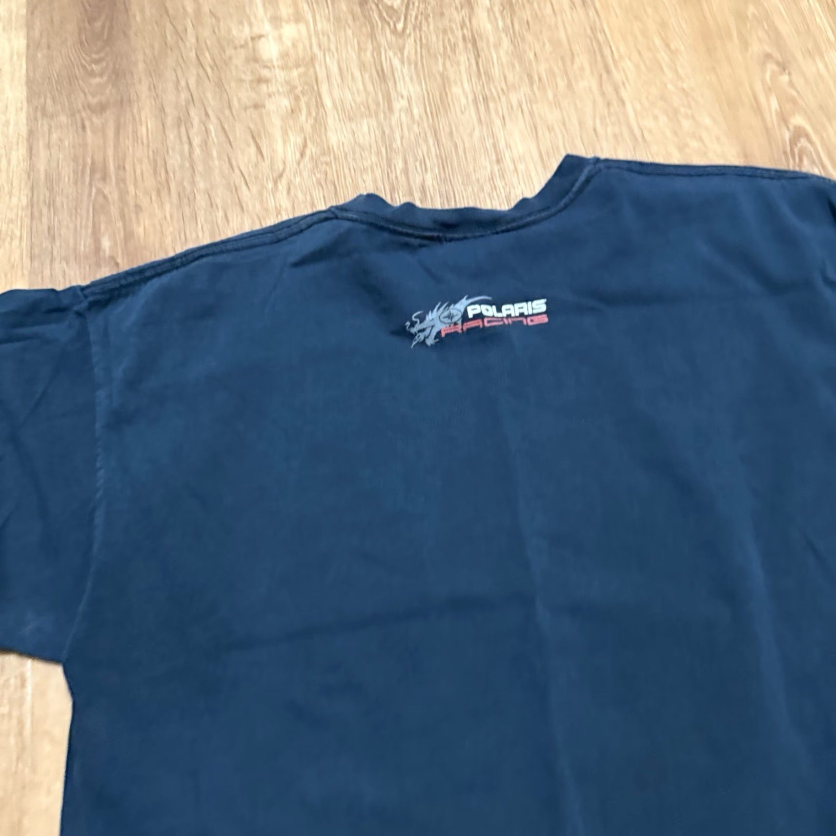 Vintage VINTAGE Polaris Racing Dragon T Shirt Mens Large L Black Cotton Crew Neck Short Sleeve Distressed Y2K Snowmobile Sports Men Size US L / EU 52-54 / 3 - 5 Thumbnail