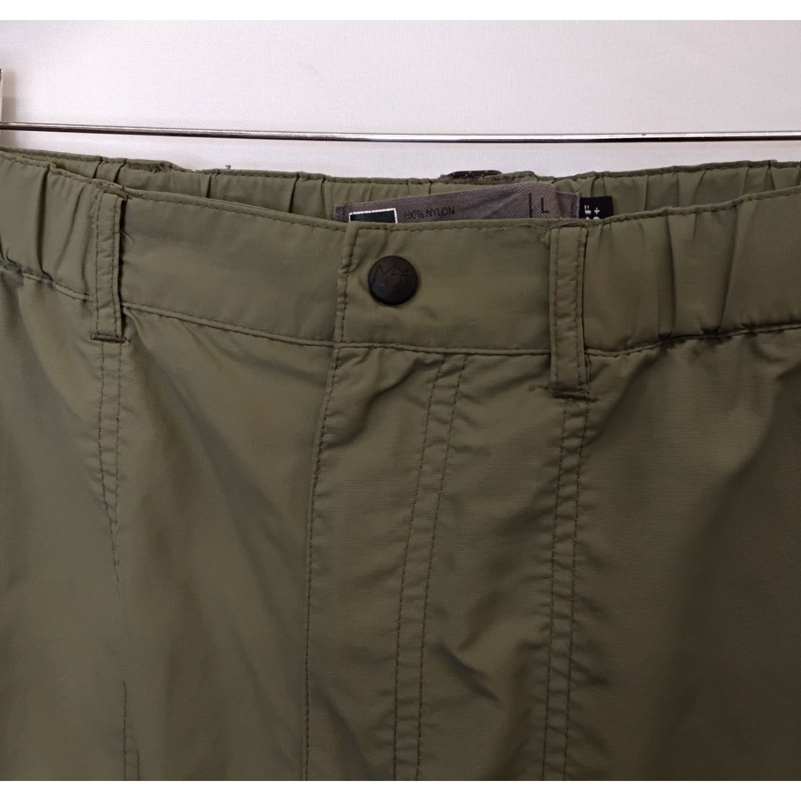 Rei REI Co-Op Convertible Zip-Off Pants Women's L (34x30) Green Size 34" / US 12 / IT 48 - 4 Thumbnail