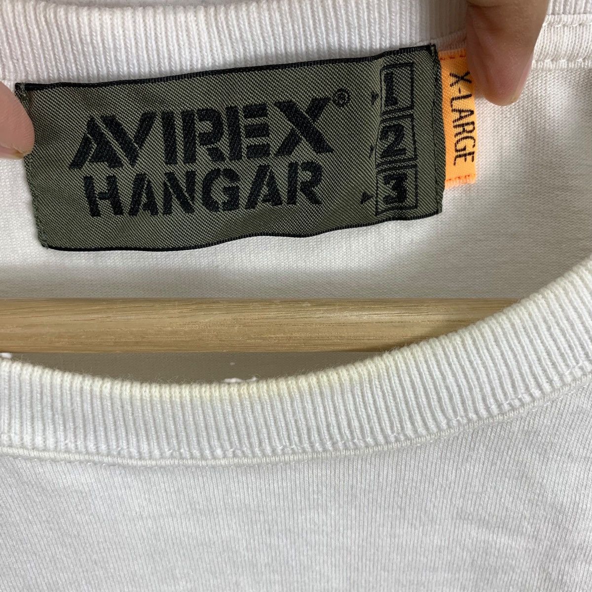 Vintage AVIREX HANGAR GAME CHANGERS Top Gun Tee Shirt Man Size US L / EU 52-54 / 3 - 7 Thumbnail