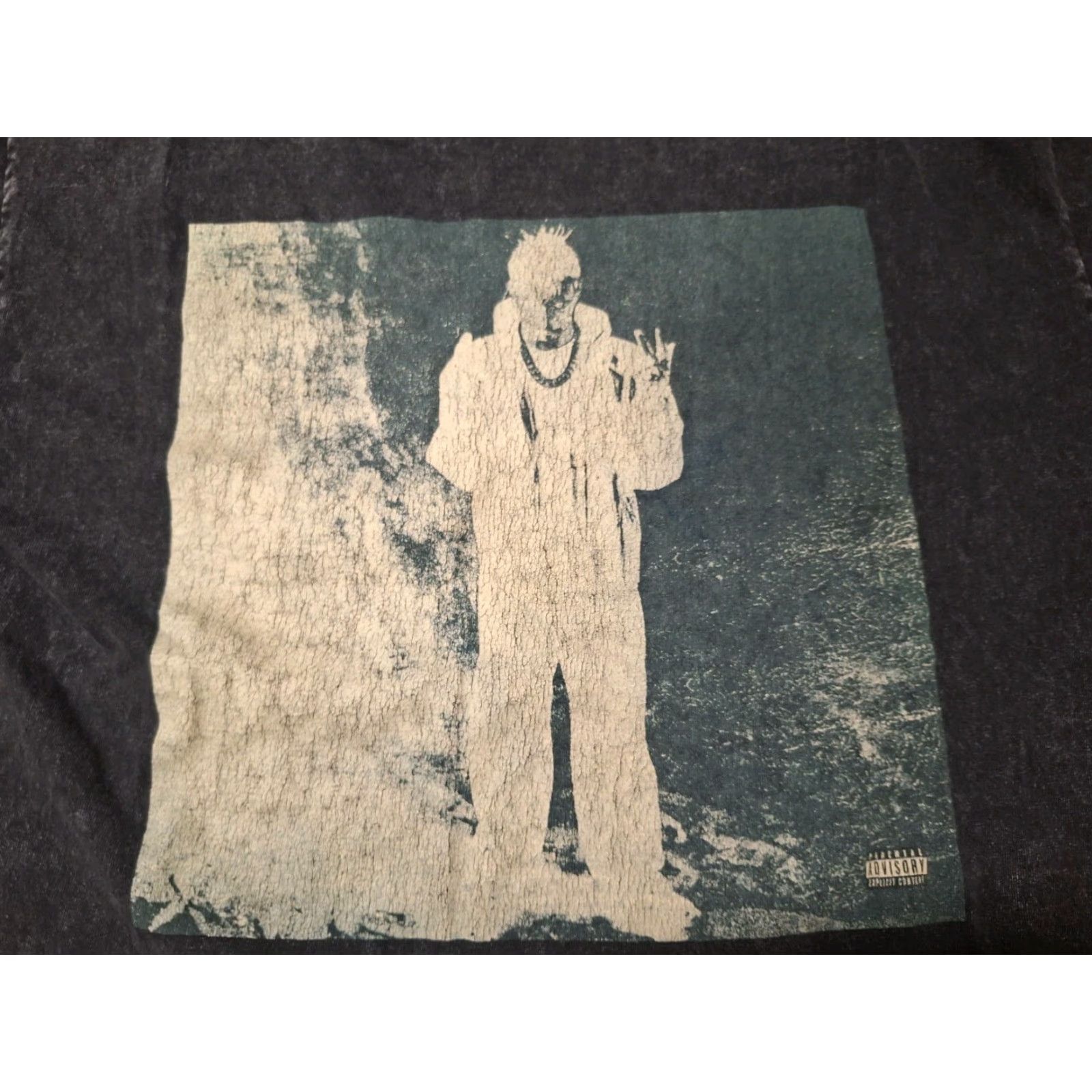 Vintage Peso Pluma Exodo Official 2024 Tour T Shirt Merch Small Gray Mens S Cotton Graphic Print Crew Neck Short Sleeve Weight: N/A Size US S / EU 44-46 / 1 - 4 Thumbnail