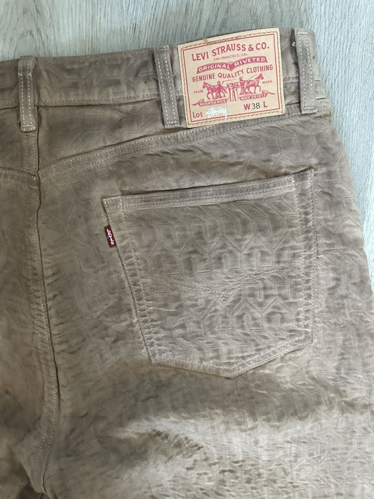 Levi's × Stussy Stussy x Levi’s Dyed Jacquard Jean Size US 38 / EU 54 - 9 Thumbnail