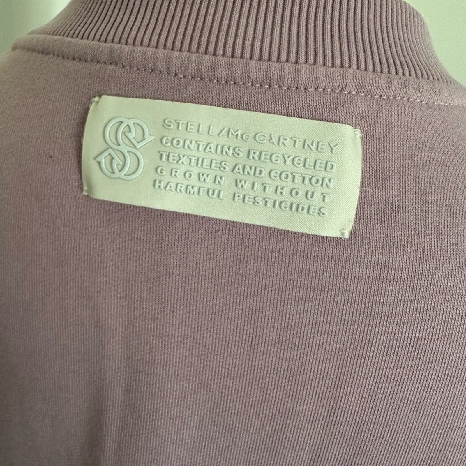 Stella McCartney Stella McCartney Purple Logo Sweatshirt - Medium $725 Size M / US 6-8 / IT 42-44 - 10 Thumbnail