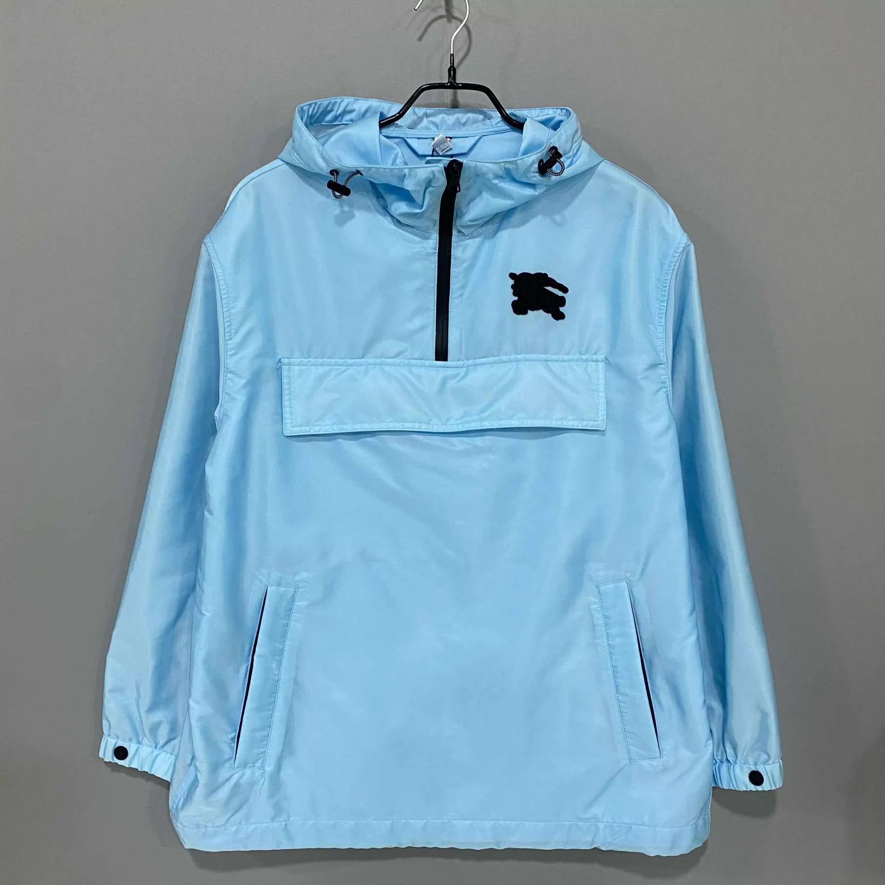 Burberry Burberry sky blue half-zip jacket women's UK4 Size XS / US 0-2 / IT 36-38 - 1 Thumbnail