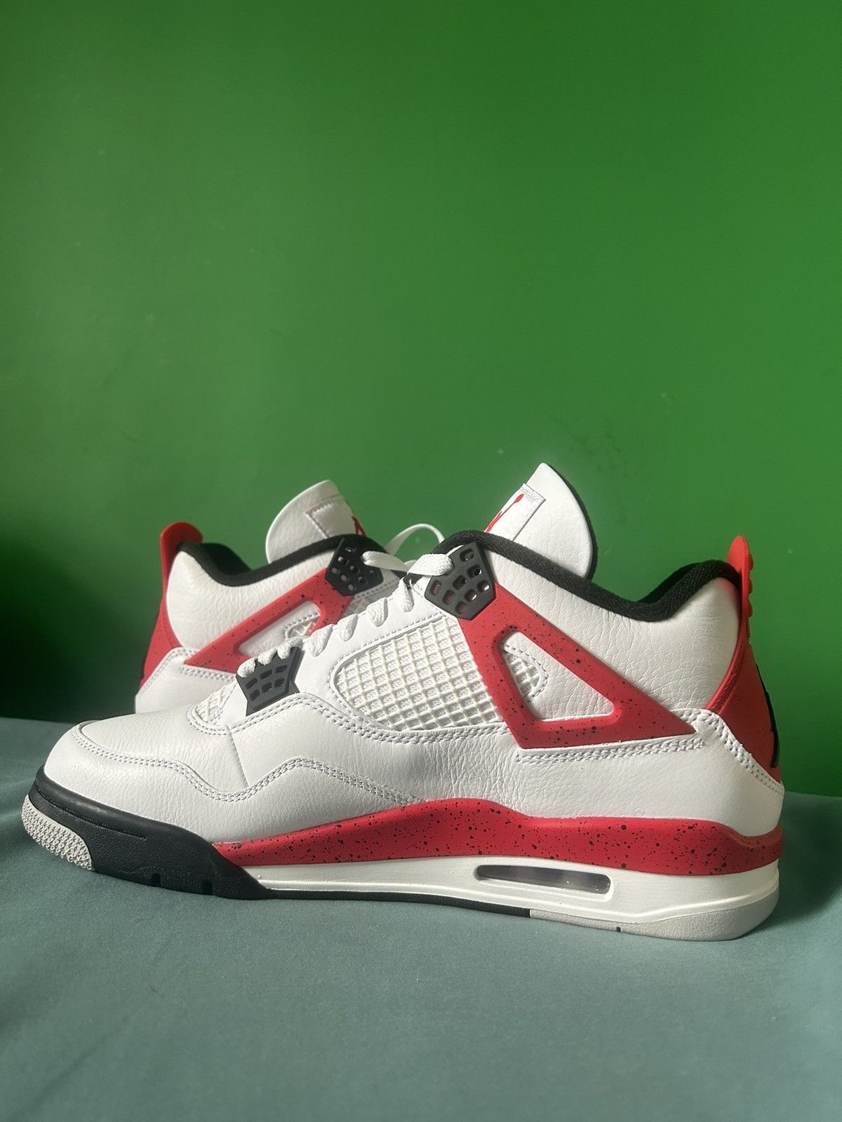 Jordan Brand Nike Air Jordan 4 Red Cement 2023 Size US 11 / EU 44 - 2 Thumbnail