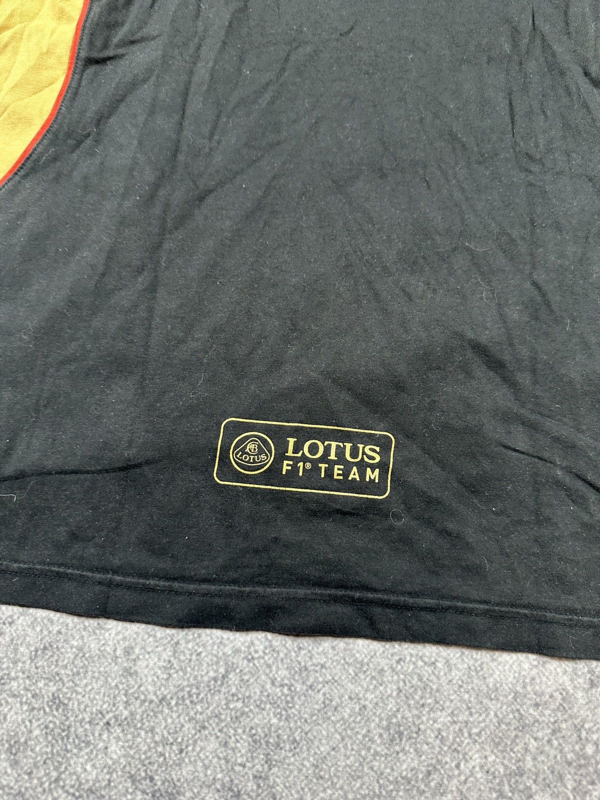 Formula 1 Lotus F-1 Team Racing Big Logo Kimi T-shirt Streetwear L Size US L / EU 52-54 / 3 - 5 Thumbnail