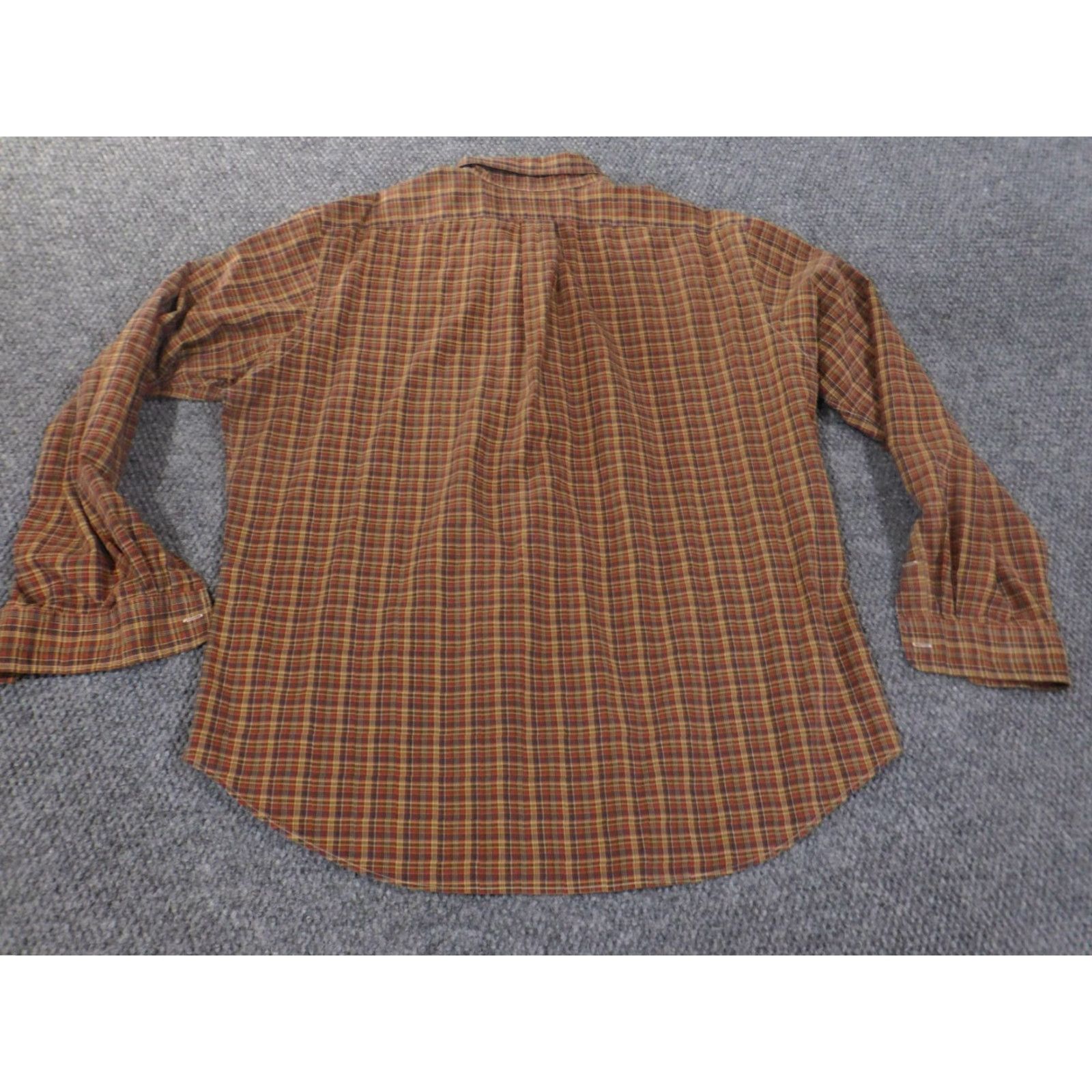 Ralph Lauren Ralph Lauren shirt Mens XL classic orange plaid button up pony cotton preppy Size US XL / EU 56 / 4 - 6 Thumbnail
