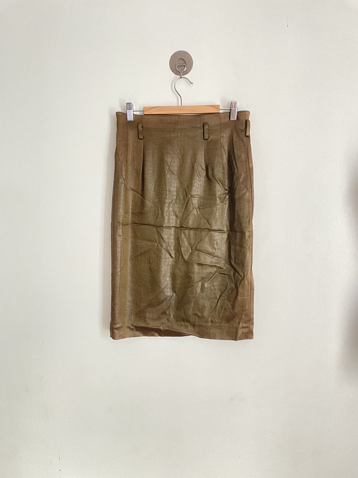 Carven Carven Faux Leathers skirt Size 28" / US 6 / IT 42 - 1 Thumbnail