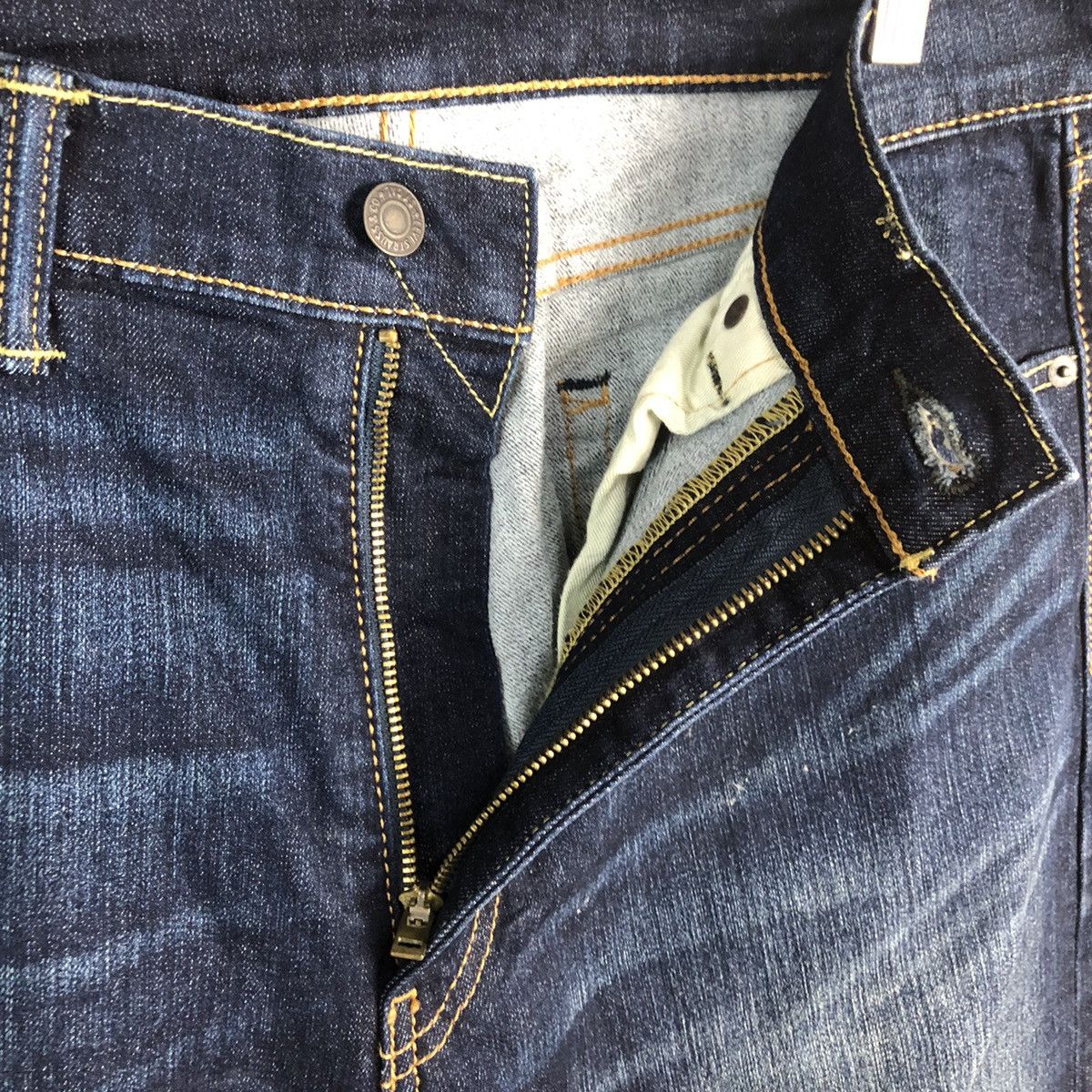 Levi's Levis 505 Blue Denim Pants #A2619 Size US 34 / EU 50 - 11 Thumbnail