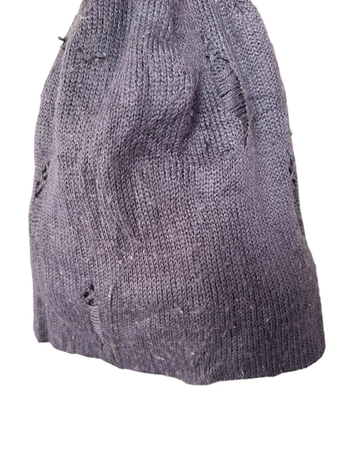 Japanese Brand Skull Distressed Design Punk Bondage Style Beanie Hats ☠️☠️ Size ONE SIZE - 10 Thumbnail