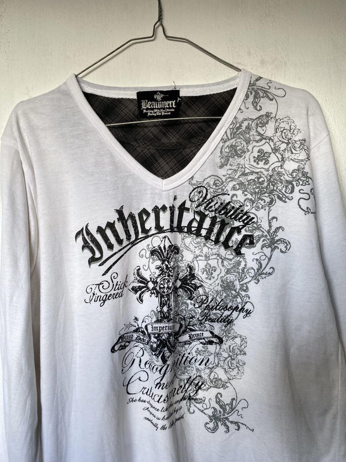 If Six Was Nine Beaumere Poem Cross Longsleeve Size US L / EU 52-54 / 3 - 2 Thumbnail